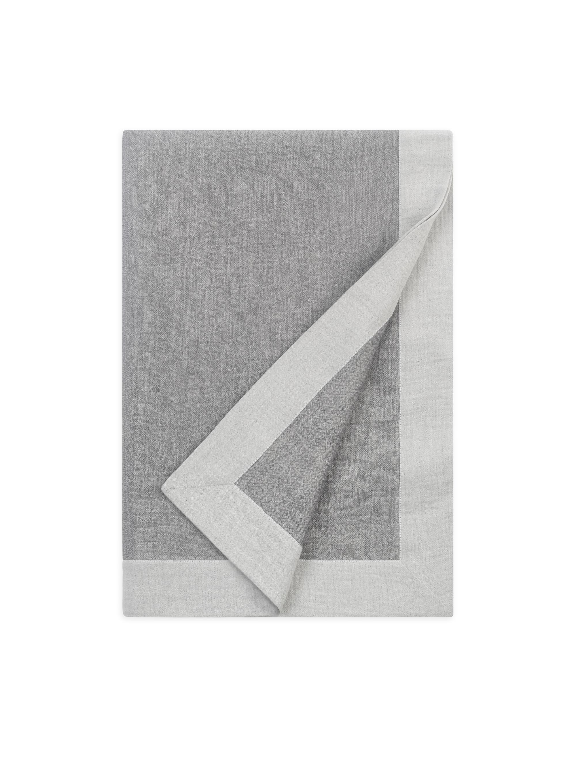 Home Treasures Atacama Voile Coverlet - Granite King