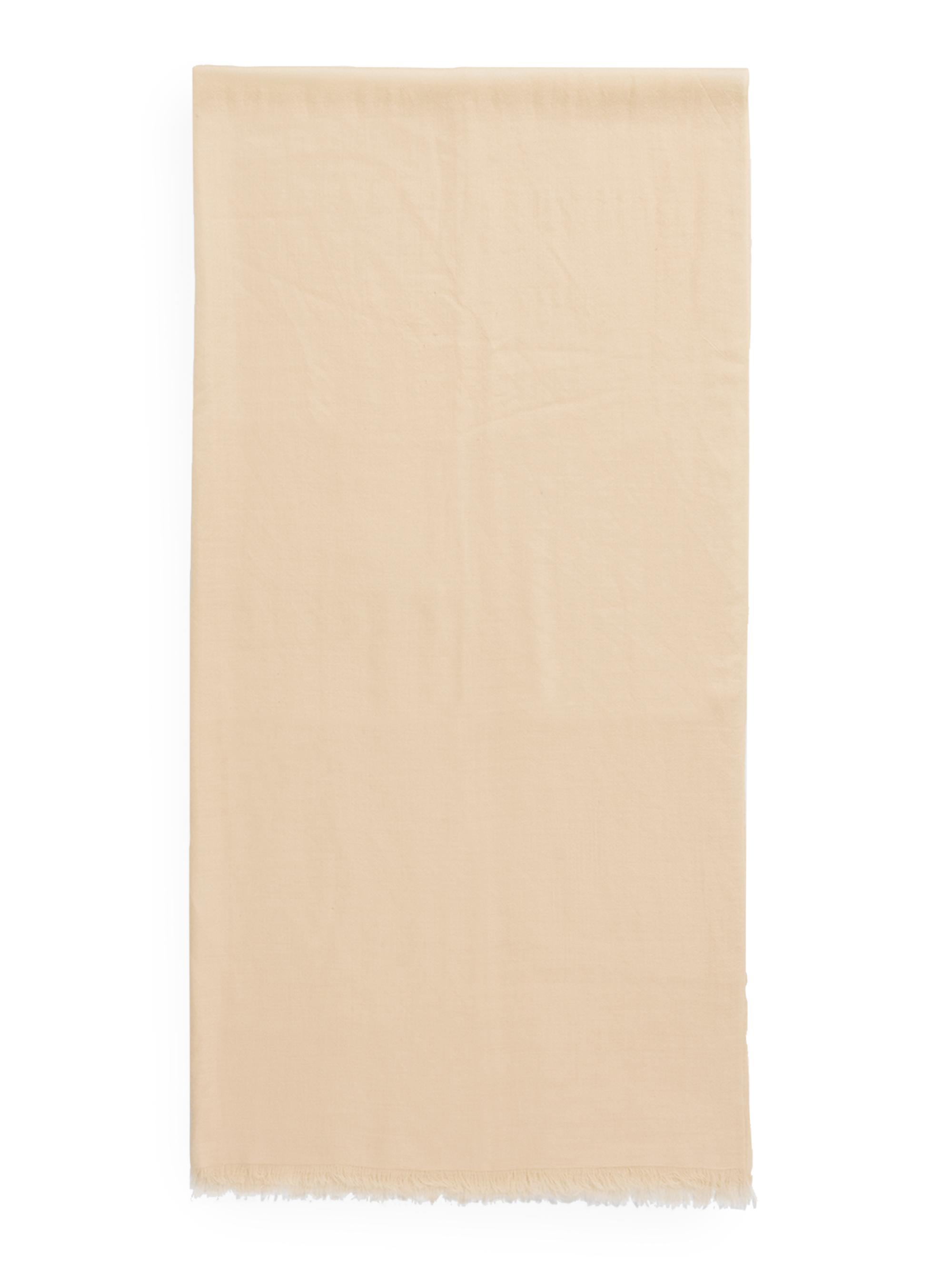 Sofia Cashmere Women's Lightweight Cashmere Scarf - Oat