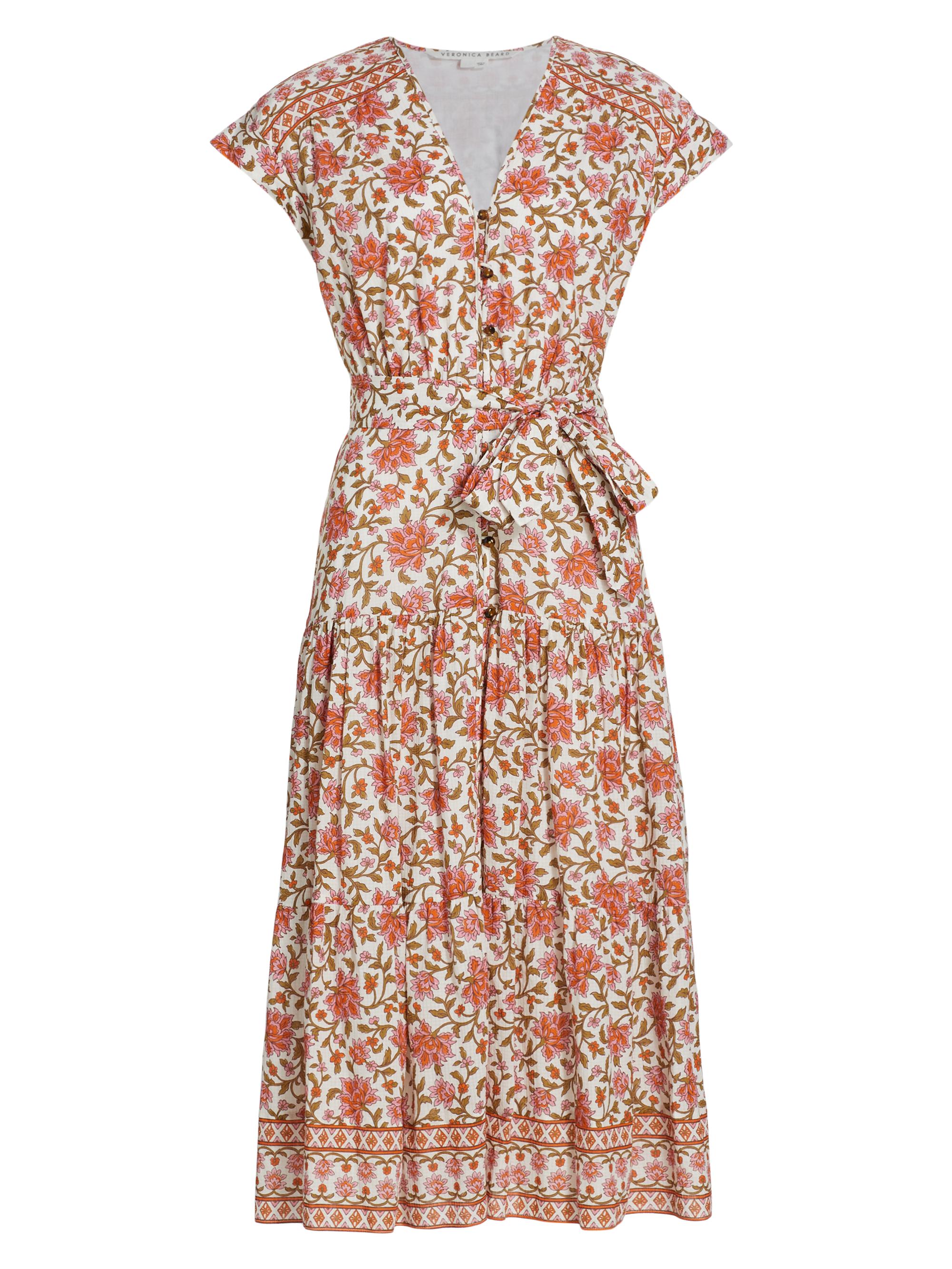Derek Lam 10 Crosby Fatima Cotton Floral Midi-Dress | Saks Fifth