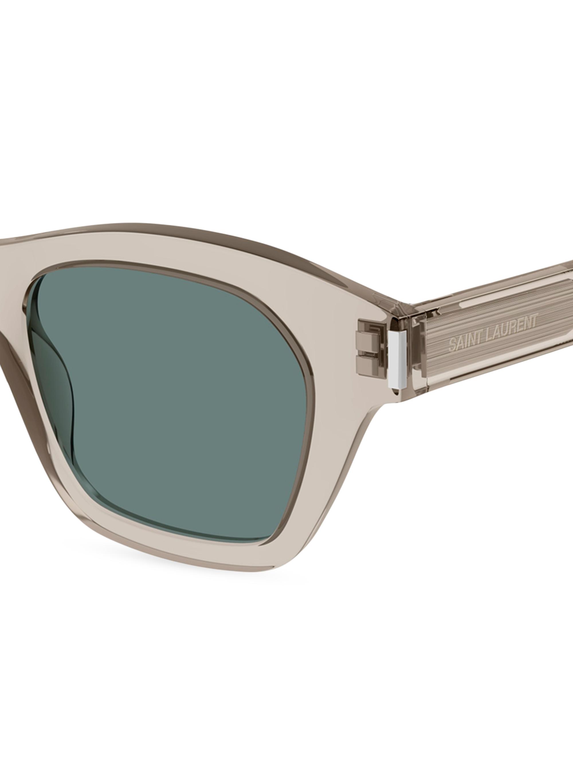 Saint Laurent ​Fashion Vintage SL 592 47MM Squared Sunglasses
