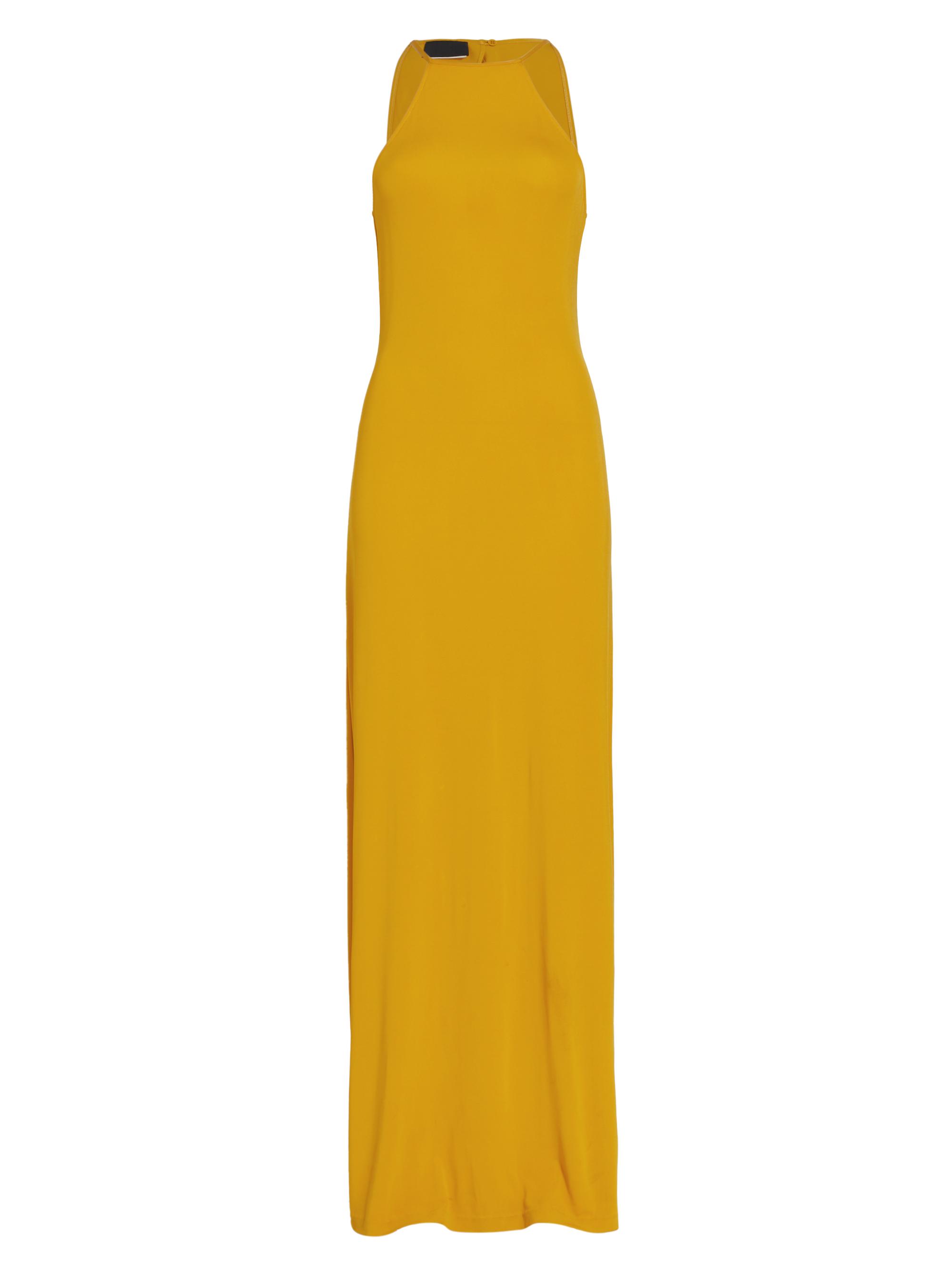 Nili Lotan Women's Lucette Floor-Length Dress - Mustard