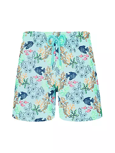 Fonds Marins Embroidered Swim Shorts