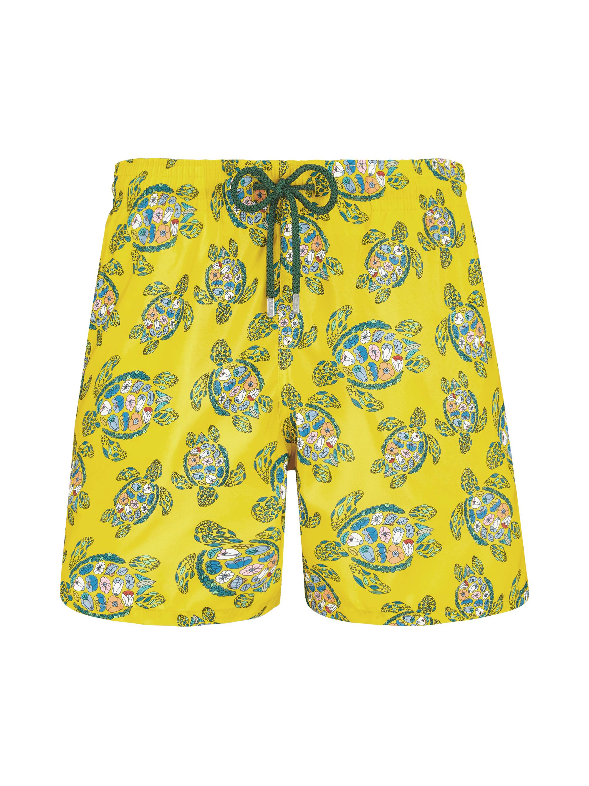 Vilebrequin Men's Provencal Turtles Swim Shorts - Soleil