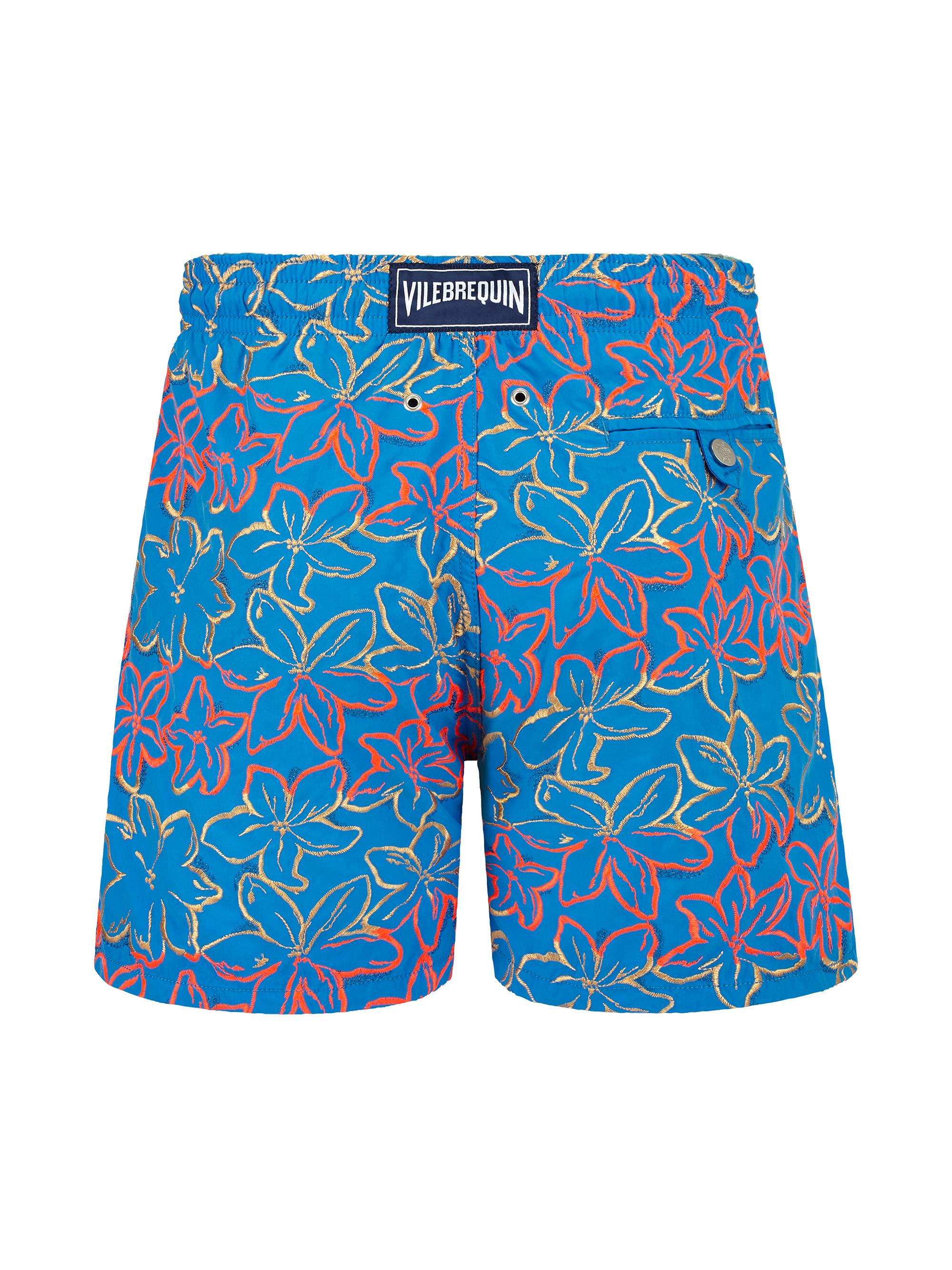 Vilebrequin Floral-Embroidered Swim Shorts | Saks Fifth Avenue