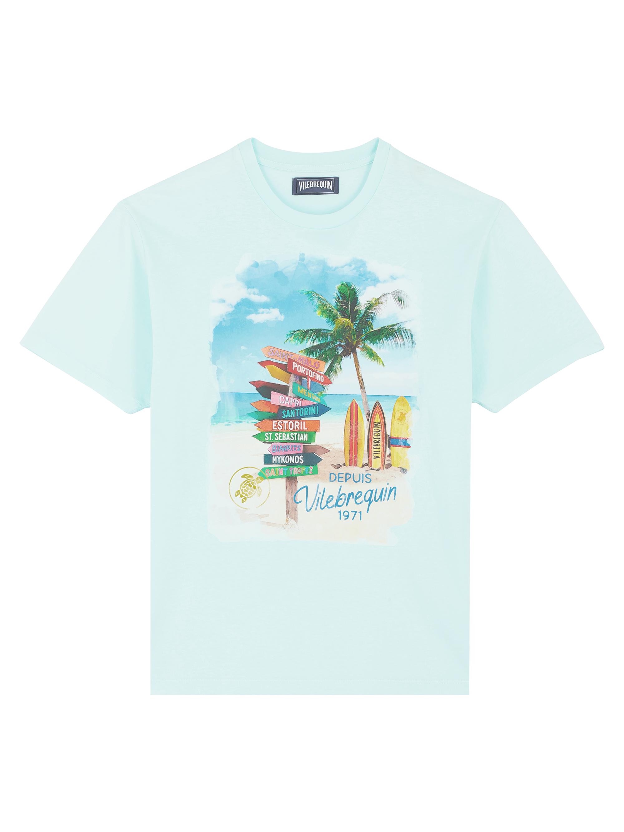 Vilebrequin Men's Holidays Signpost Graphic T-Shirt - Thalassa