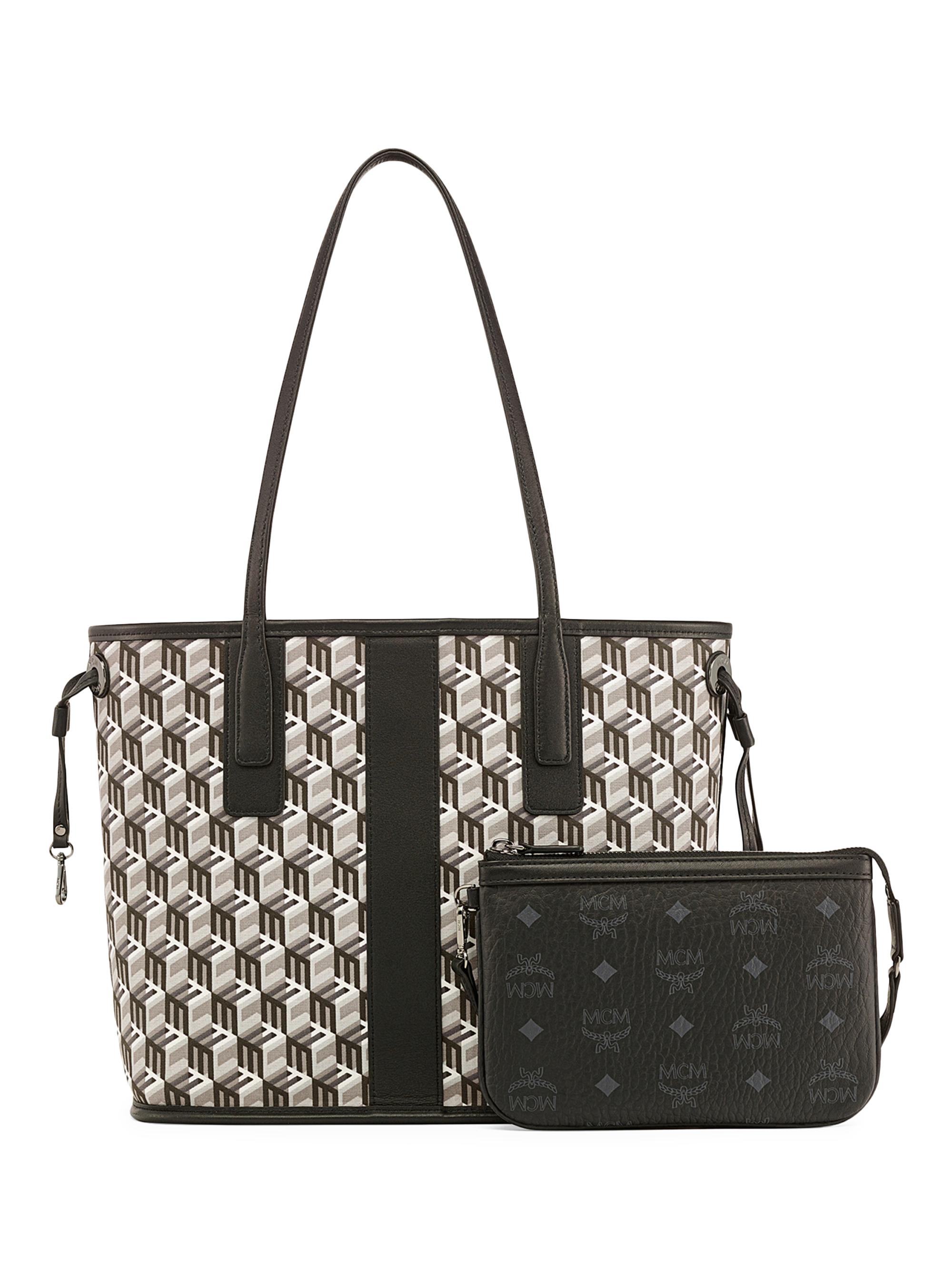 Small Liz Reversible Visetos Tote Bag