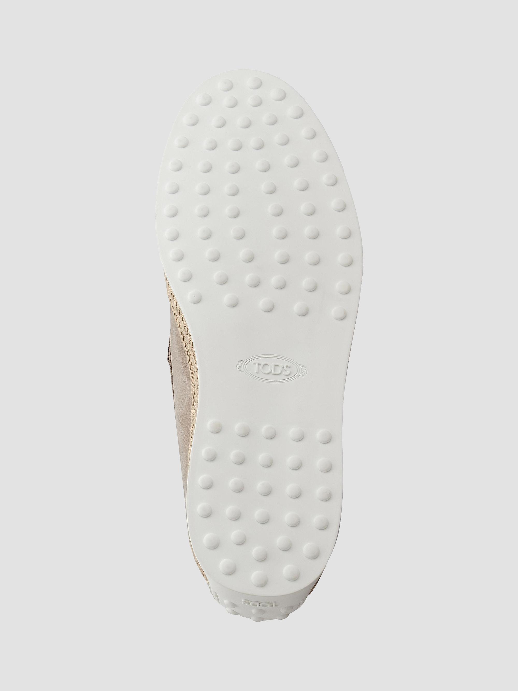 靴 TODS GOMMA RAFIA TV PANTOFOLA PELLE 25cm Tod's Men's Pantofola