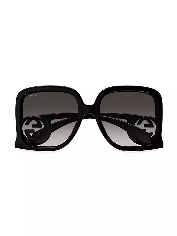 Chaise Lounge 58MM Rectangular Sunglasses