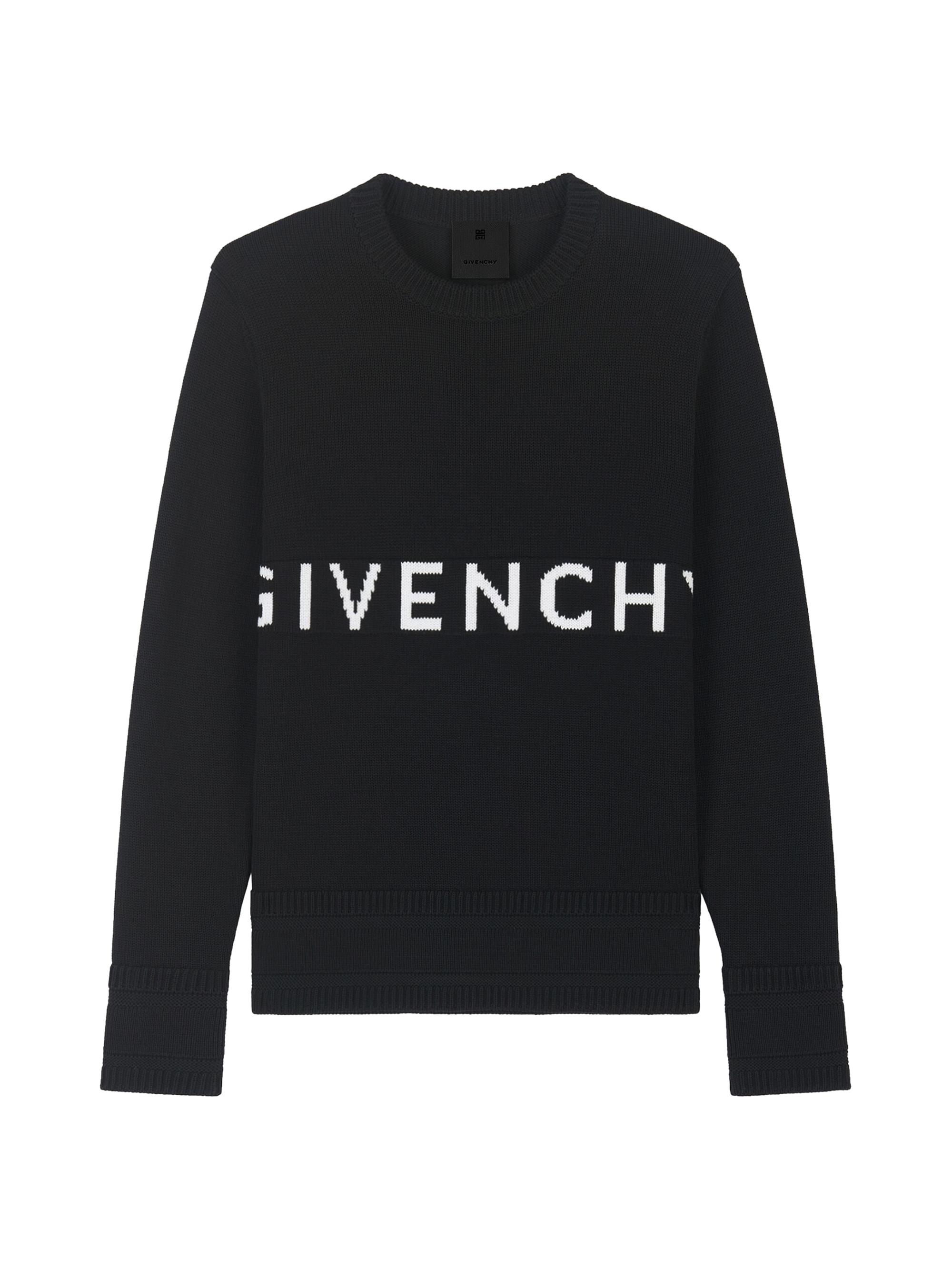 Givenchy Men's 4G Crewneck Sweater - Black