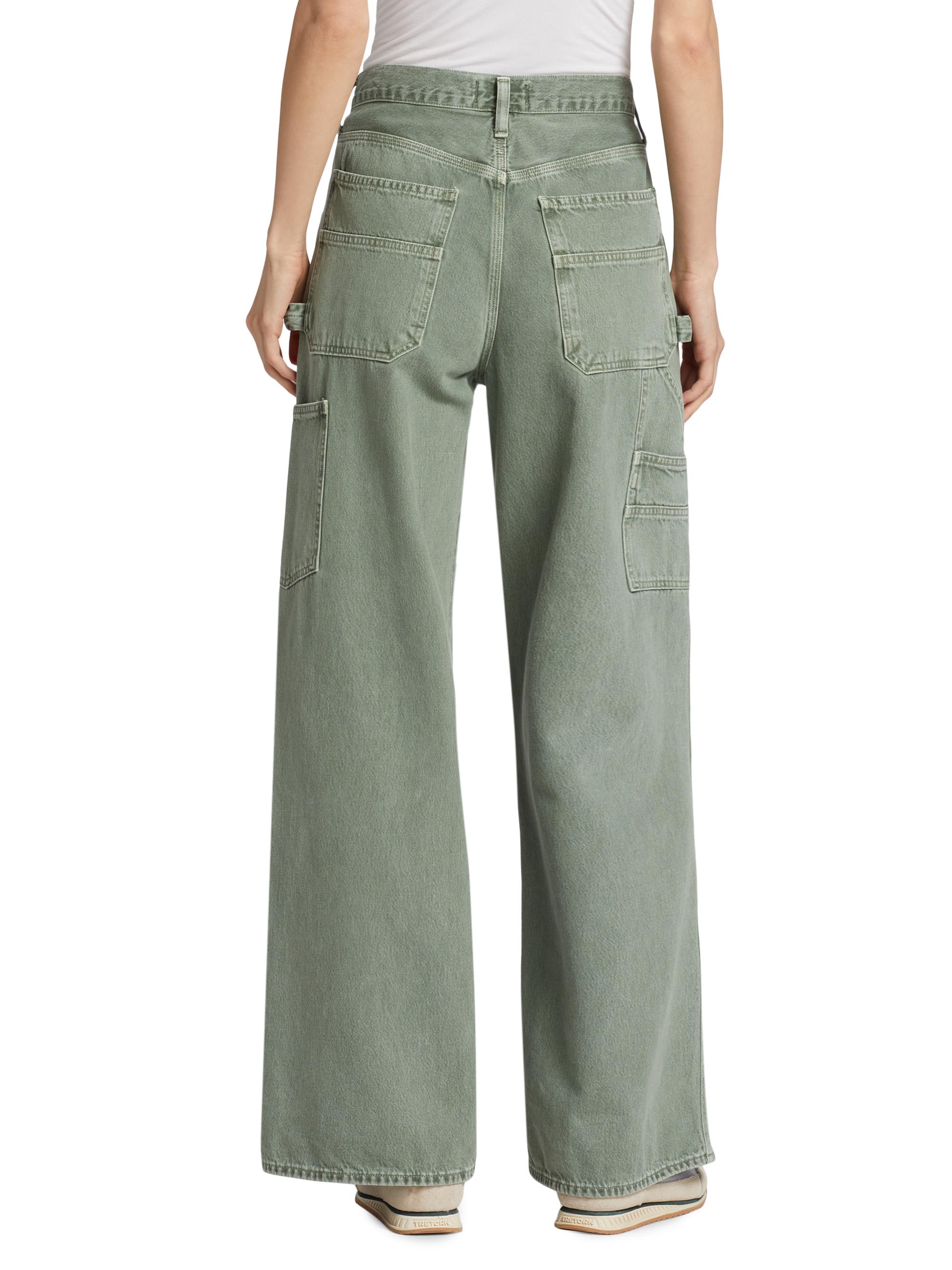 AGOLDE Magda Denim Carpenter Jeans | Saks Fifth Avenue