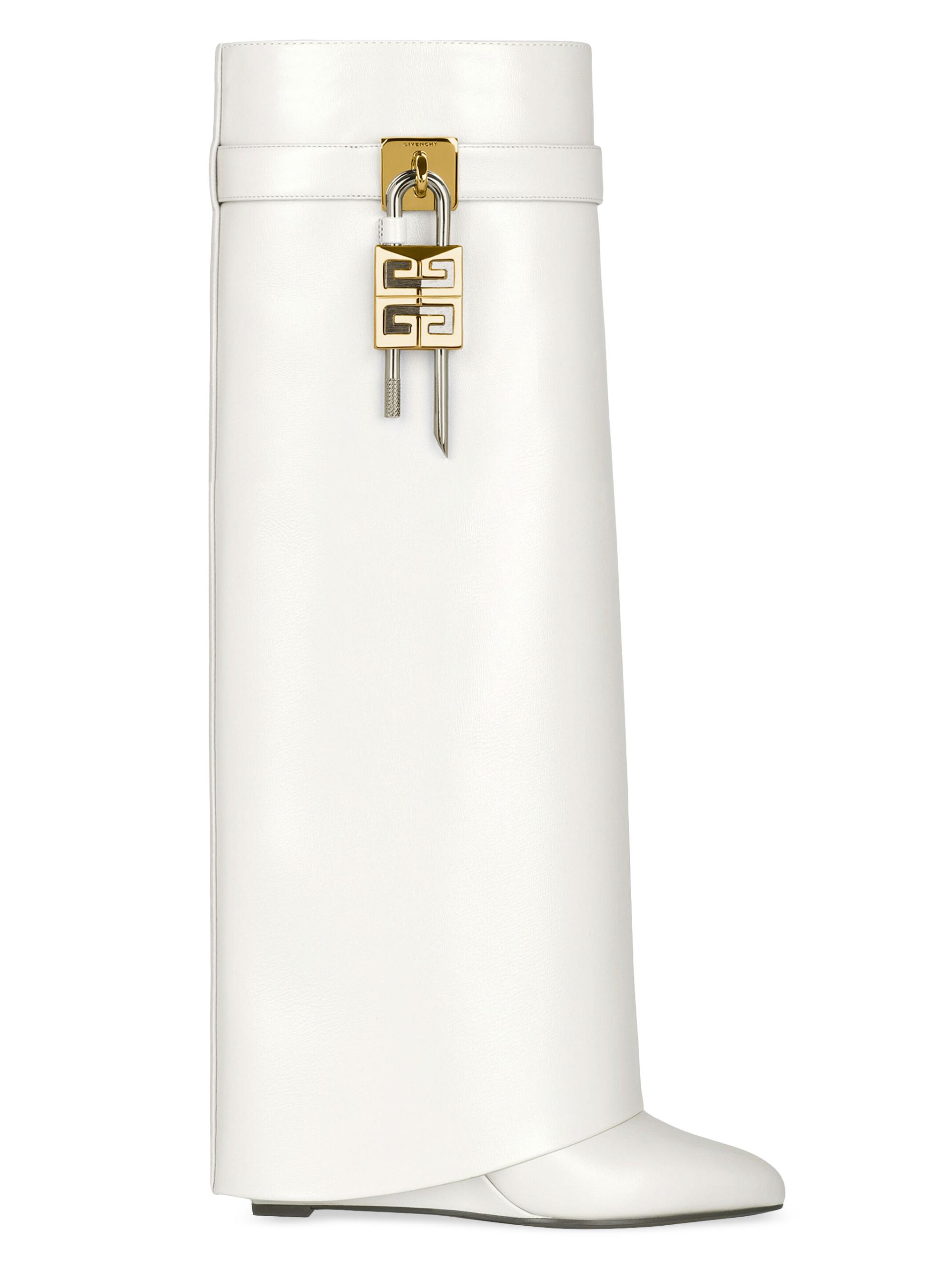 Givenchy Women's Shark Lock Boots in Leather -