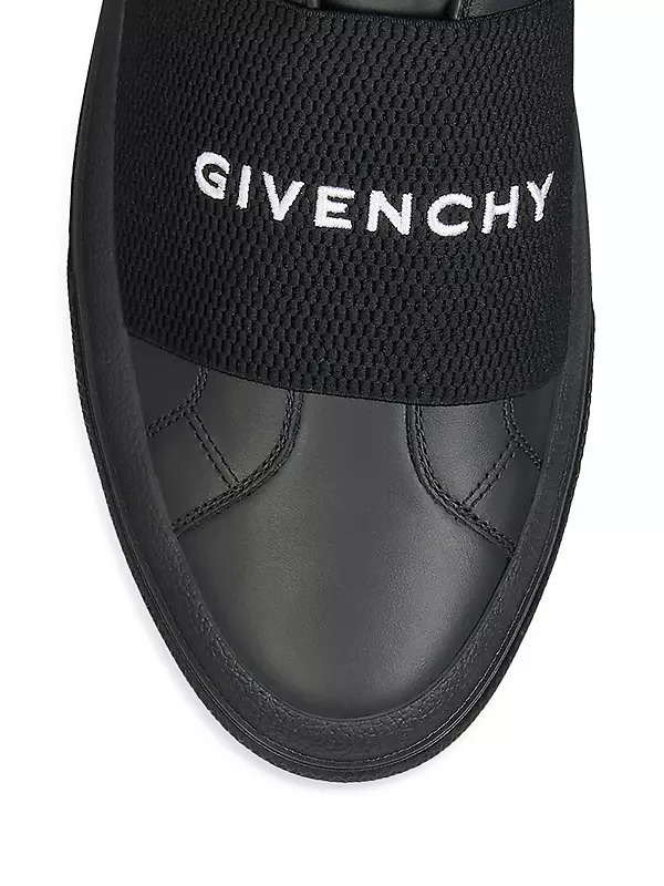 Shop Givenchy New City Elastic-Strap Sneakers | Saks Fifth Avenue
