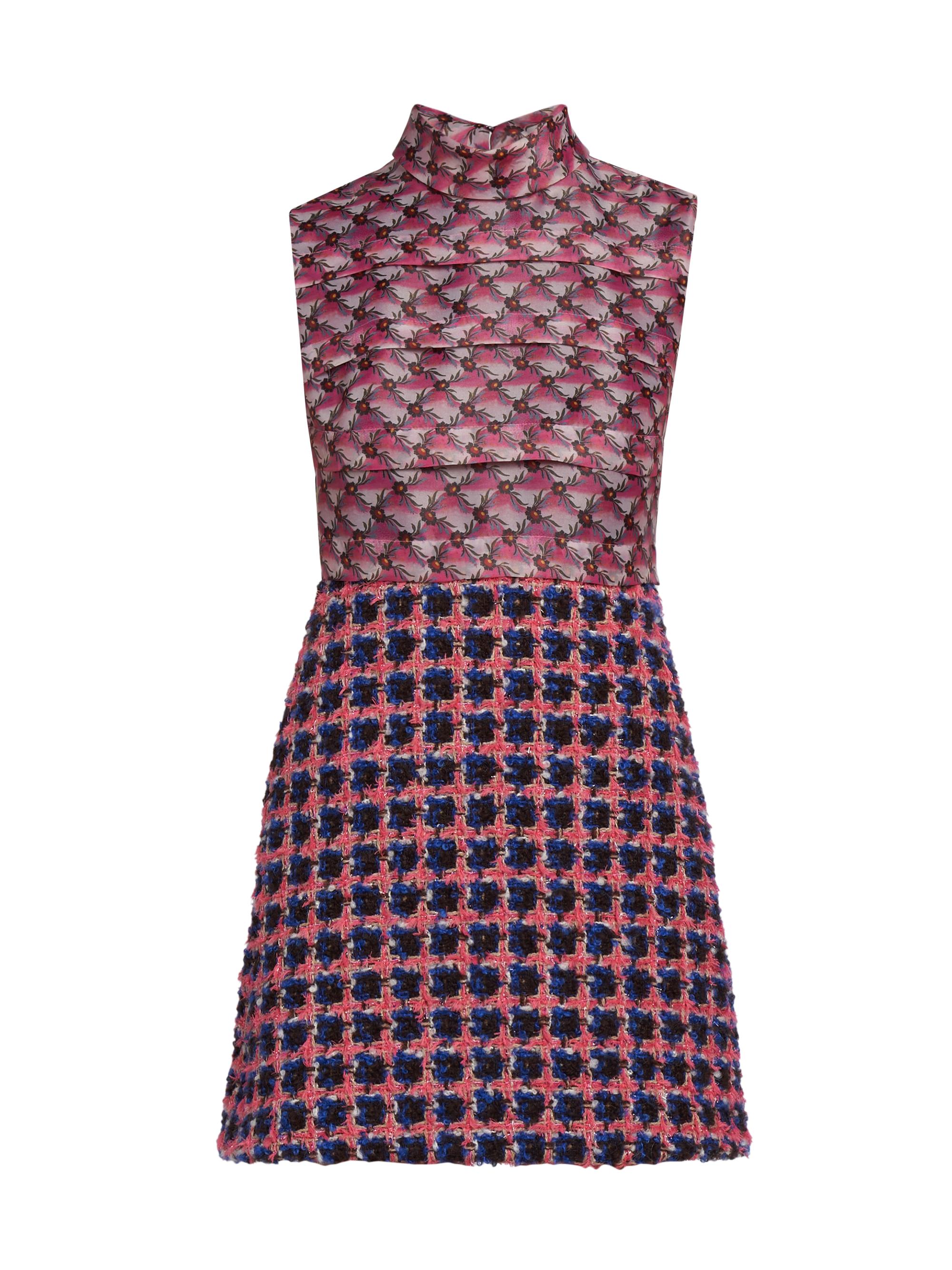 Etro Women's Tweed Minidress - Pink