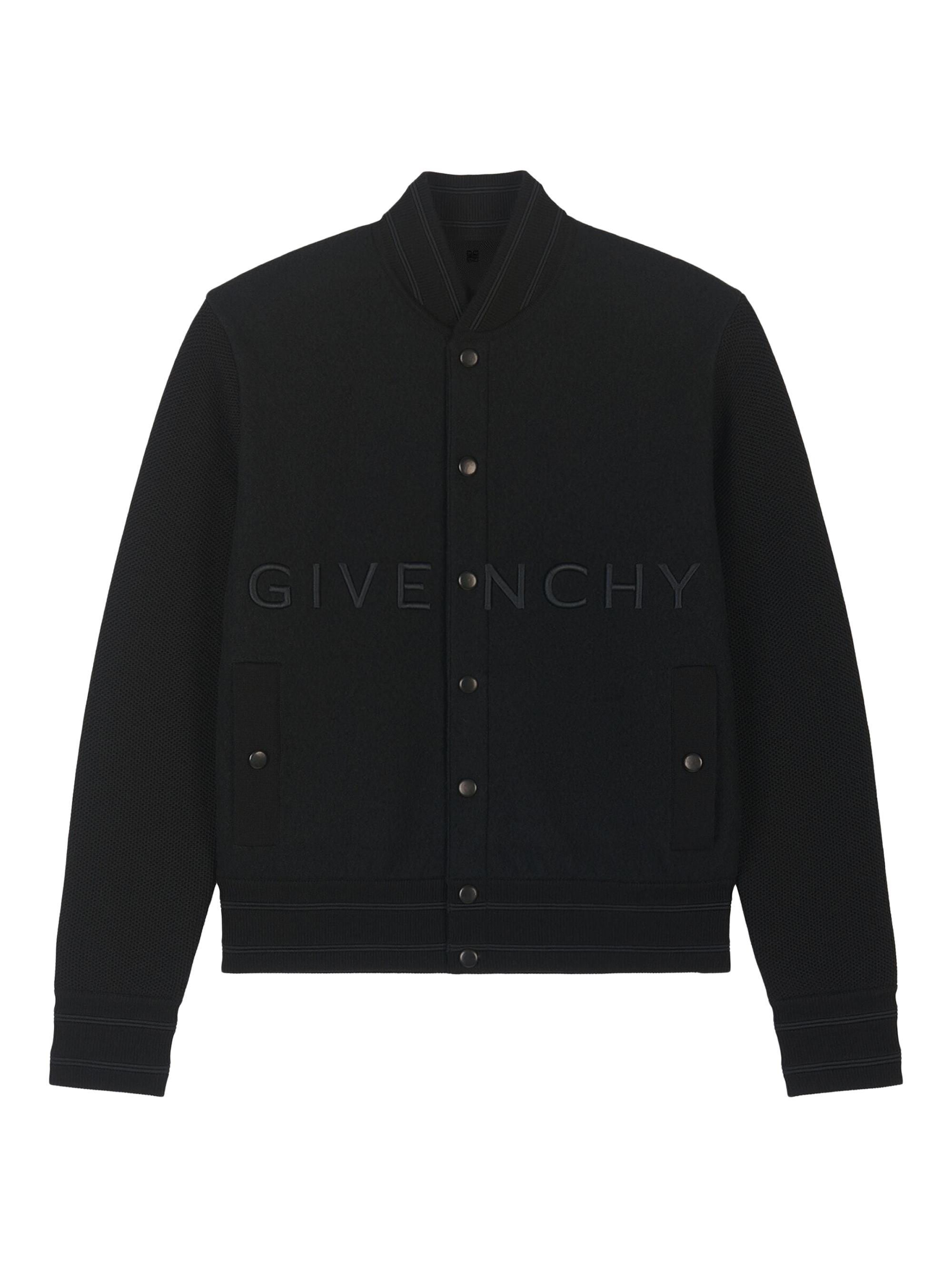 Givenchy Men's Varsity Jacket in Wool - Black
