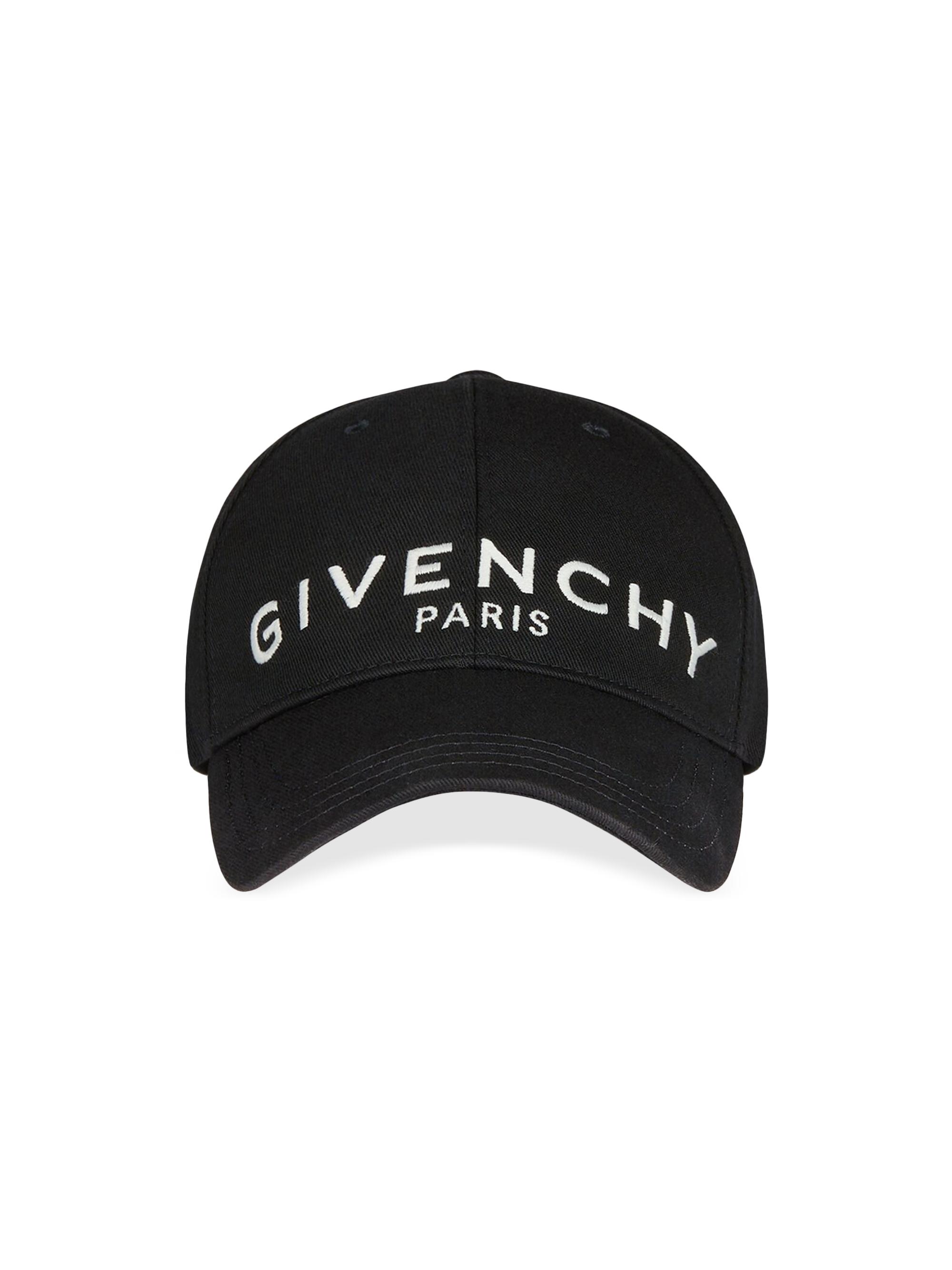 Givenchy Men's Embroidered Cap - Black