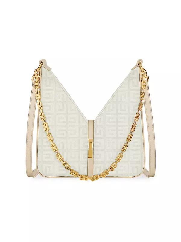Embroidery Detail Flap Square Bag, Stylish Chain Decor Crossbody