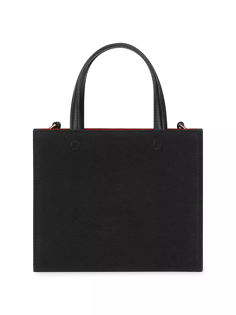 Shop Givenchy Mini G Tote Shopping Bag in Canvas | Saks Fifth 