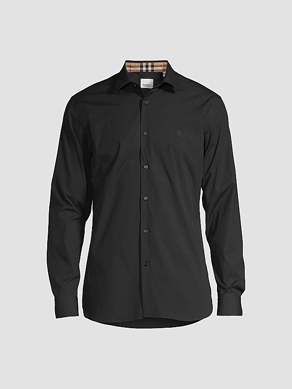 burberry dress shirt Radmar Short Sleeve in Beige Burberrys signature touch is evident in the flawless tailoring and premium materials used to create this shirt Burberry Check Collar Cotton Polo