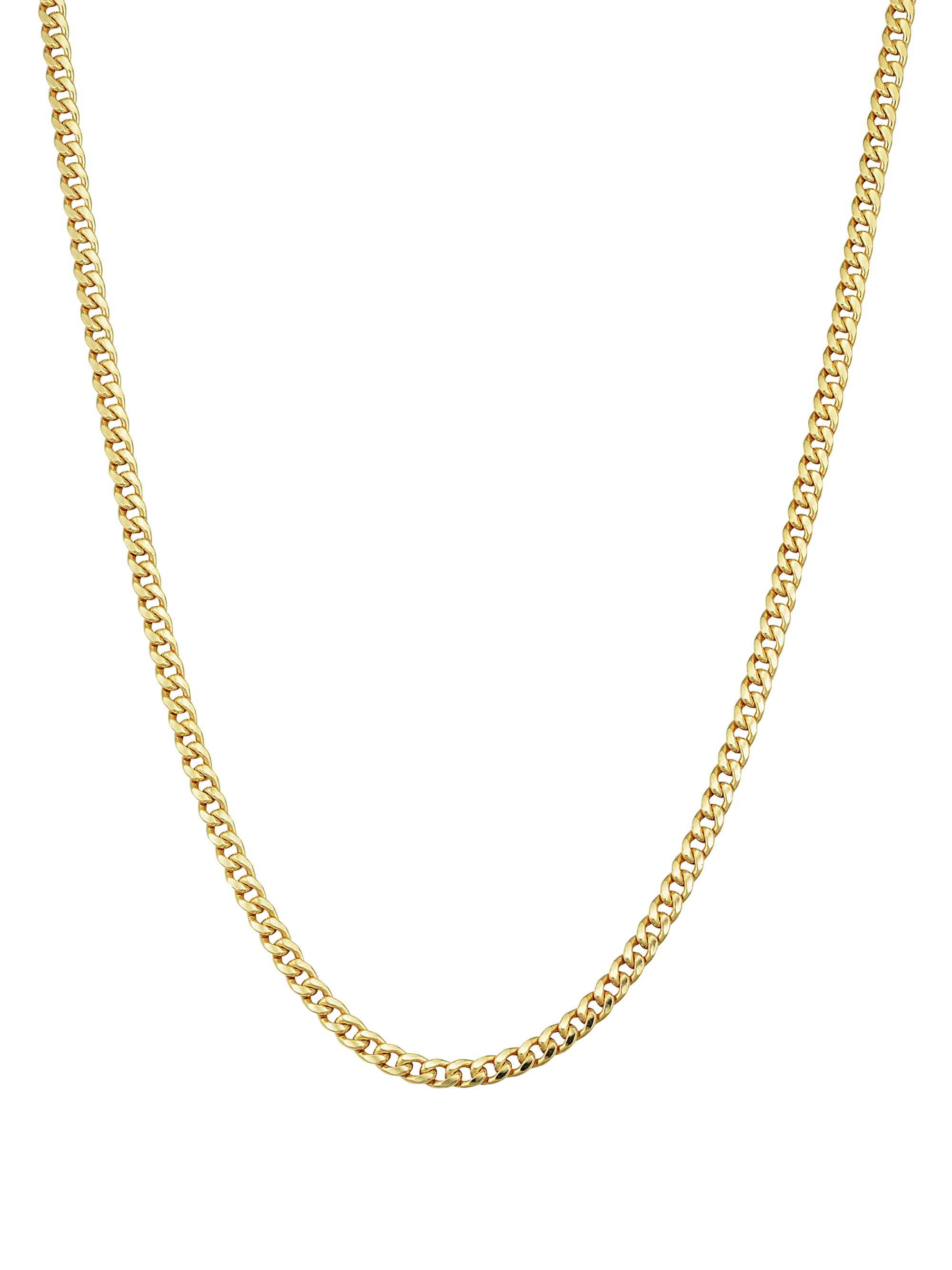 Oradina Women's 14K Yellow Gold Estate Cuban Choker - Yellow Gold