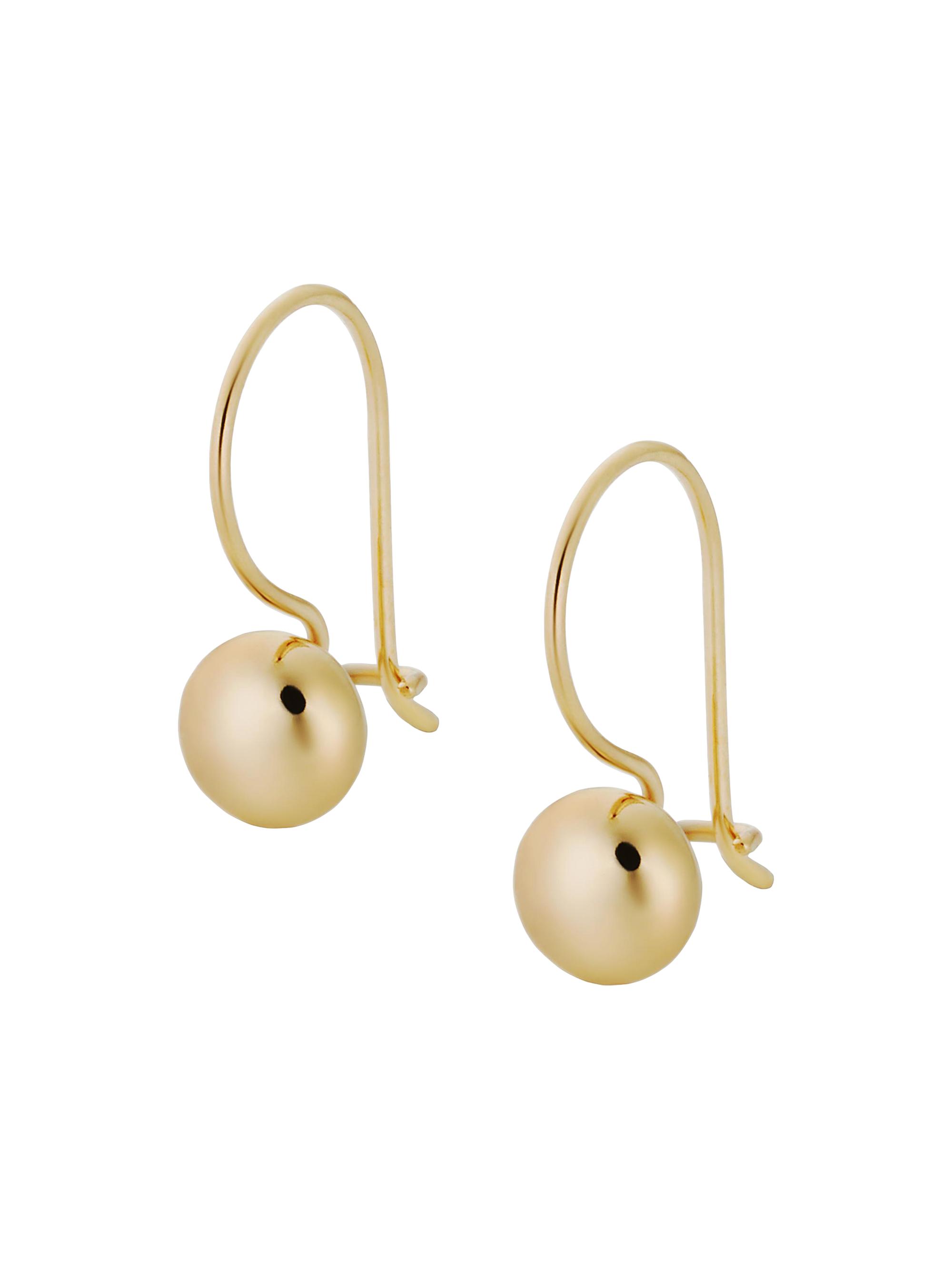 Oradina Women's 14K Yellow Gold Buttoned Up Drop Earrings - Yellow Gold