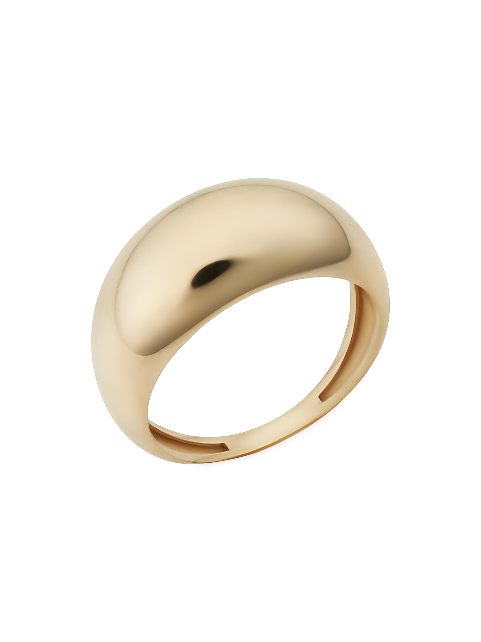 Oradina Women's 14K Yellow Gold The Archie Bold Ring - Yellow Gold