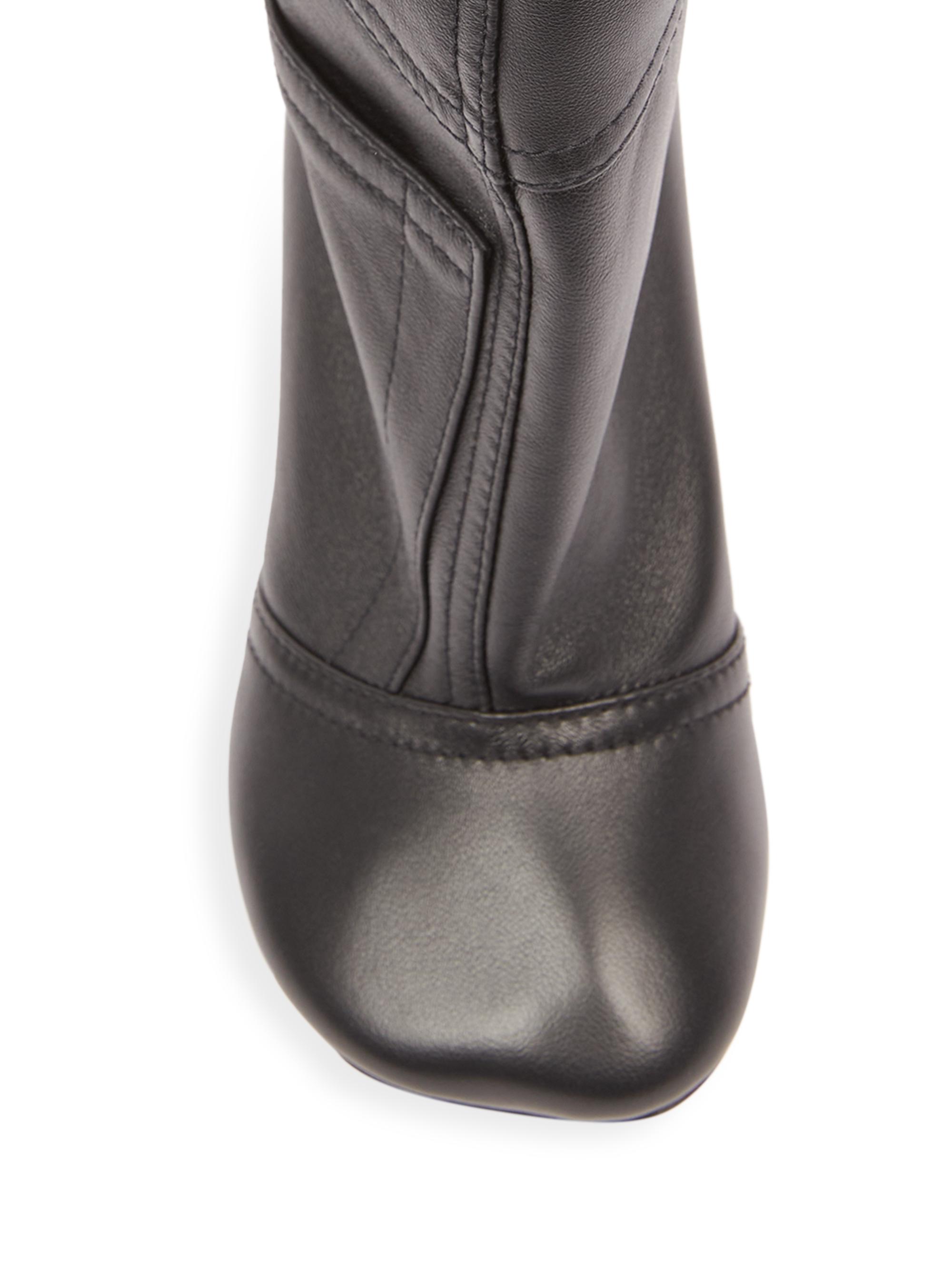 LOEWE Toy Pants 90MM Leather Booties | Saks Fifth Avenue