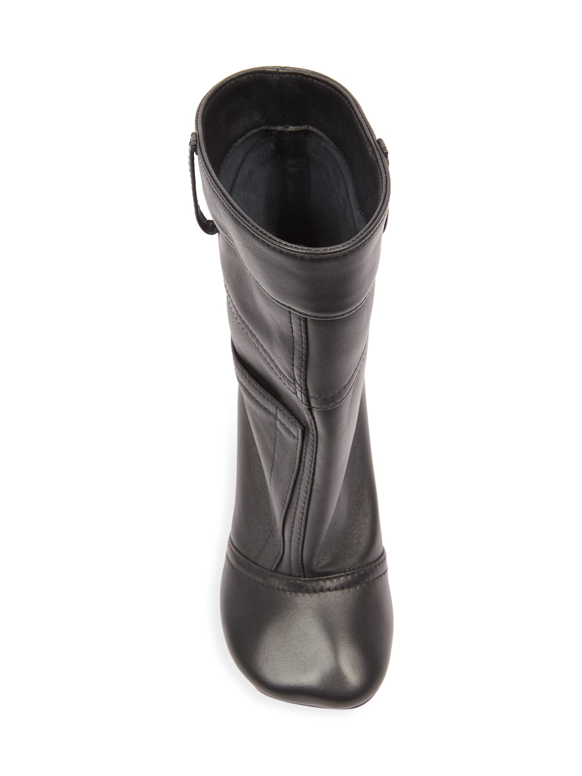 LOEWE Toy Pants 90MM Leather Booties | Saks Fifth Avenue