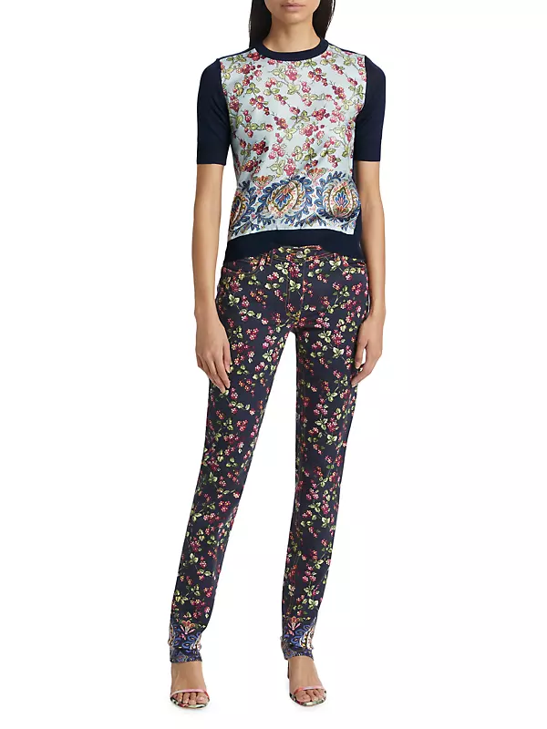The Couture Club motif legging in berry
