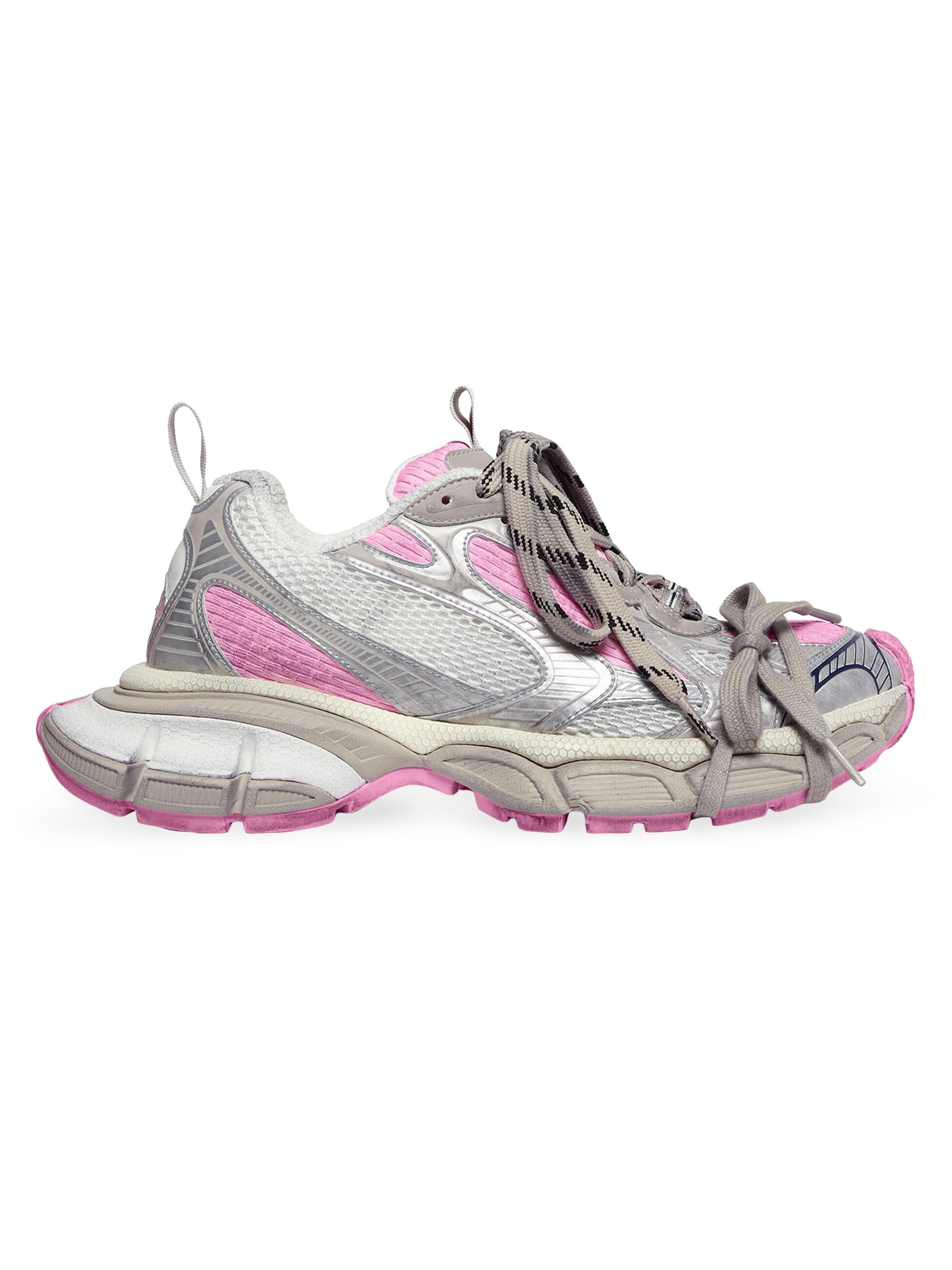 Balenciaga Women's 3XL Sneakers - White Pink