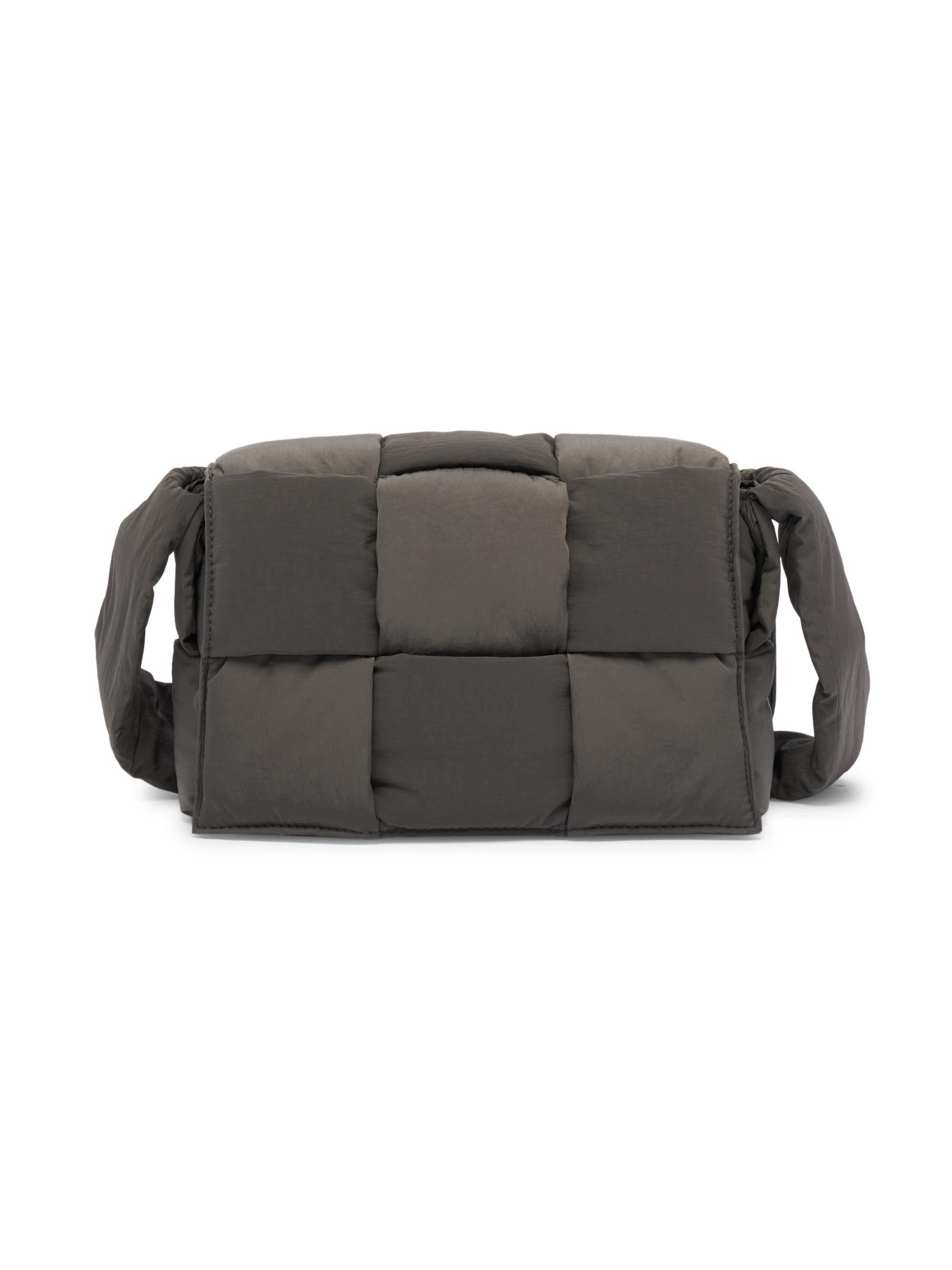 Bottega Veneta Men's Borsa Shoulder Bag - Light Graphite