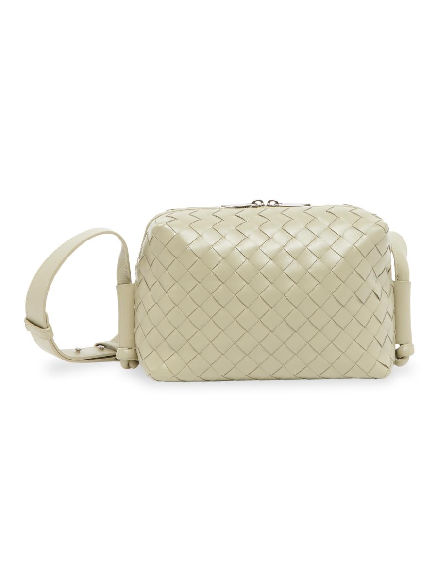 関税送料込 Bottega Venata マレーラ トング ベージュ Bottega Veneta Borsa Leather Shoulder Bag | Saks Fifth Avenue