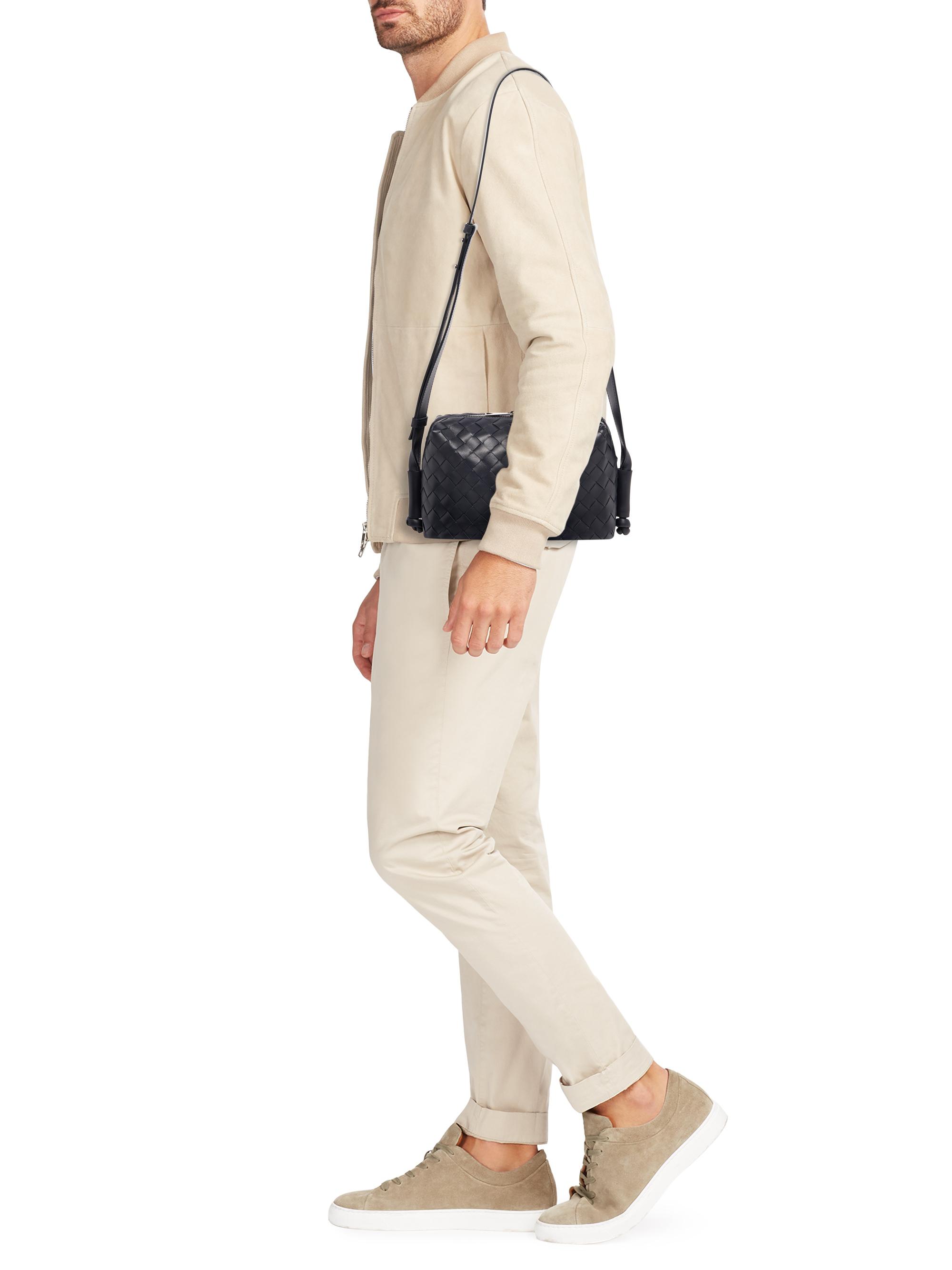 Bottega Veneta Borsa Leather Shoulder Bag | Saks Fifth Avenue