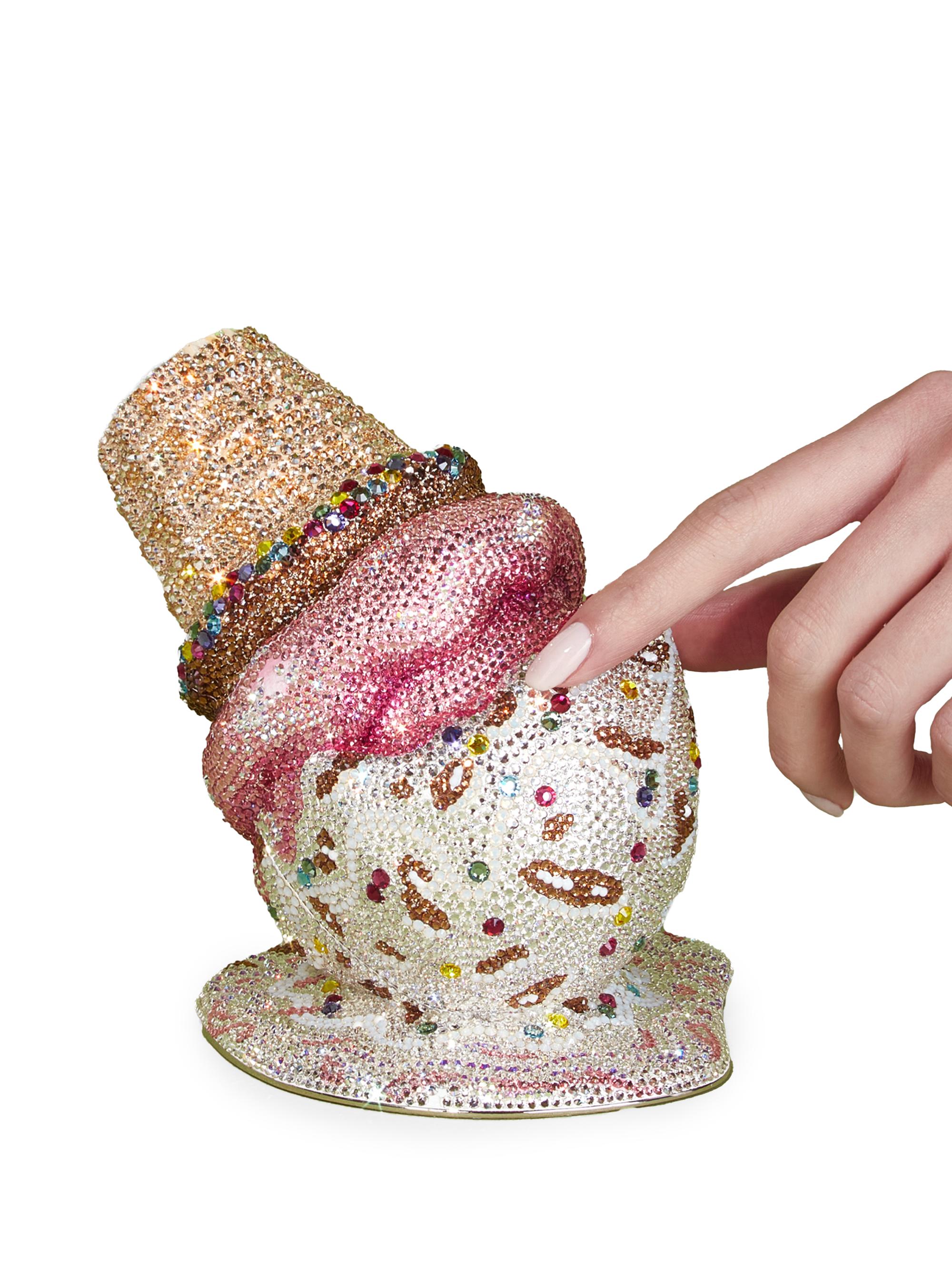 Judith Leiber Couture Upside Down Cone Novelty Clutch Saks Fifth