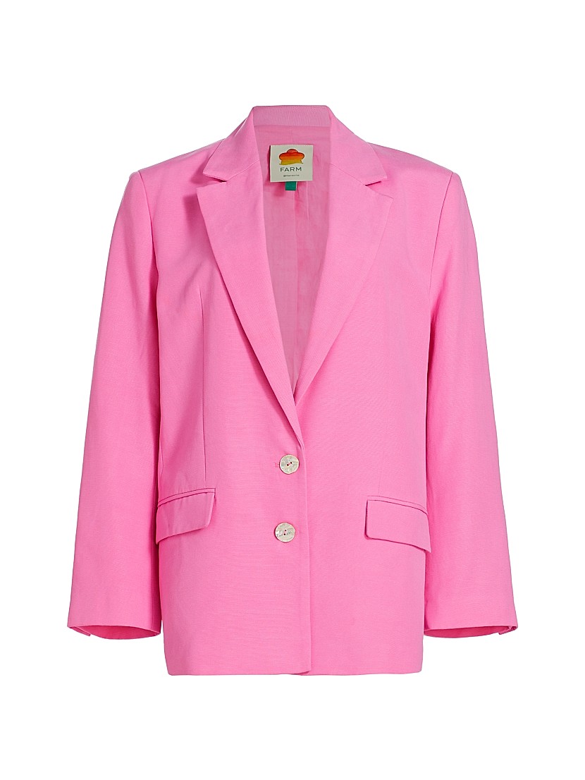 Shop Farm Rio Oversized Blazer | Saks Fifth Avenue Shop Farm Rio Oversized Blazer | Saks Fifth Avenue