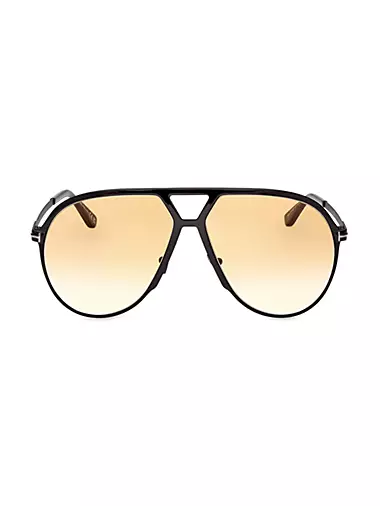 64MM Pilot Sunglasses