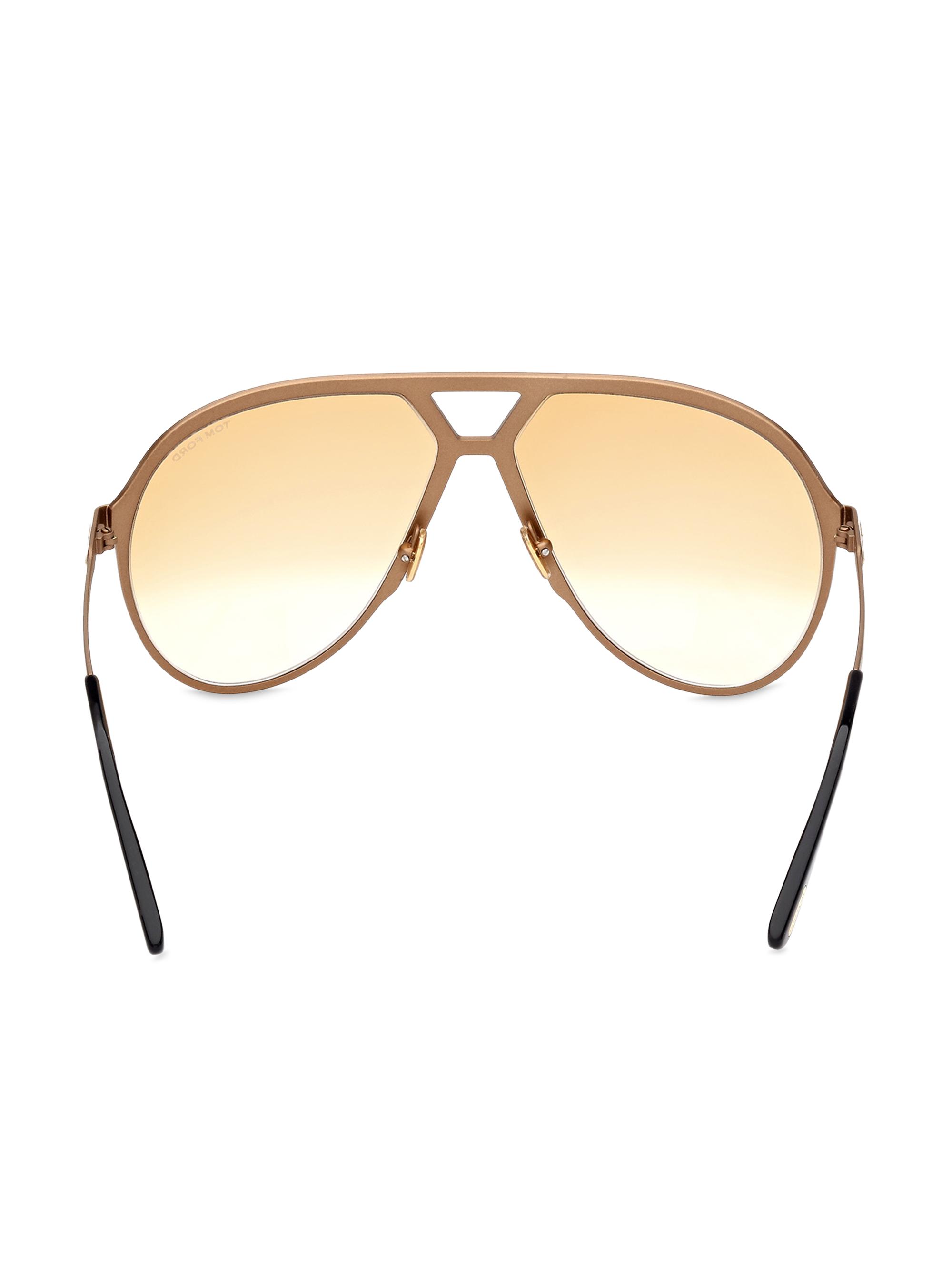 TOM FORD 64MM Pilot Sunglasses Saks Fifth Avenue