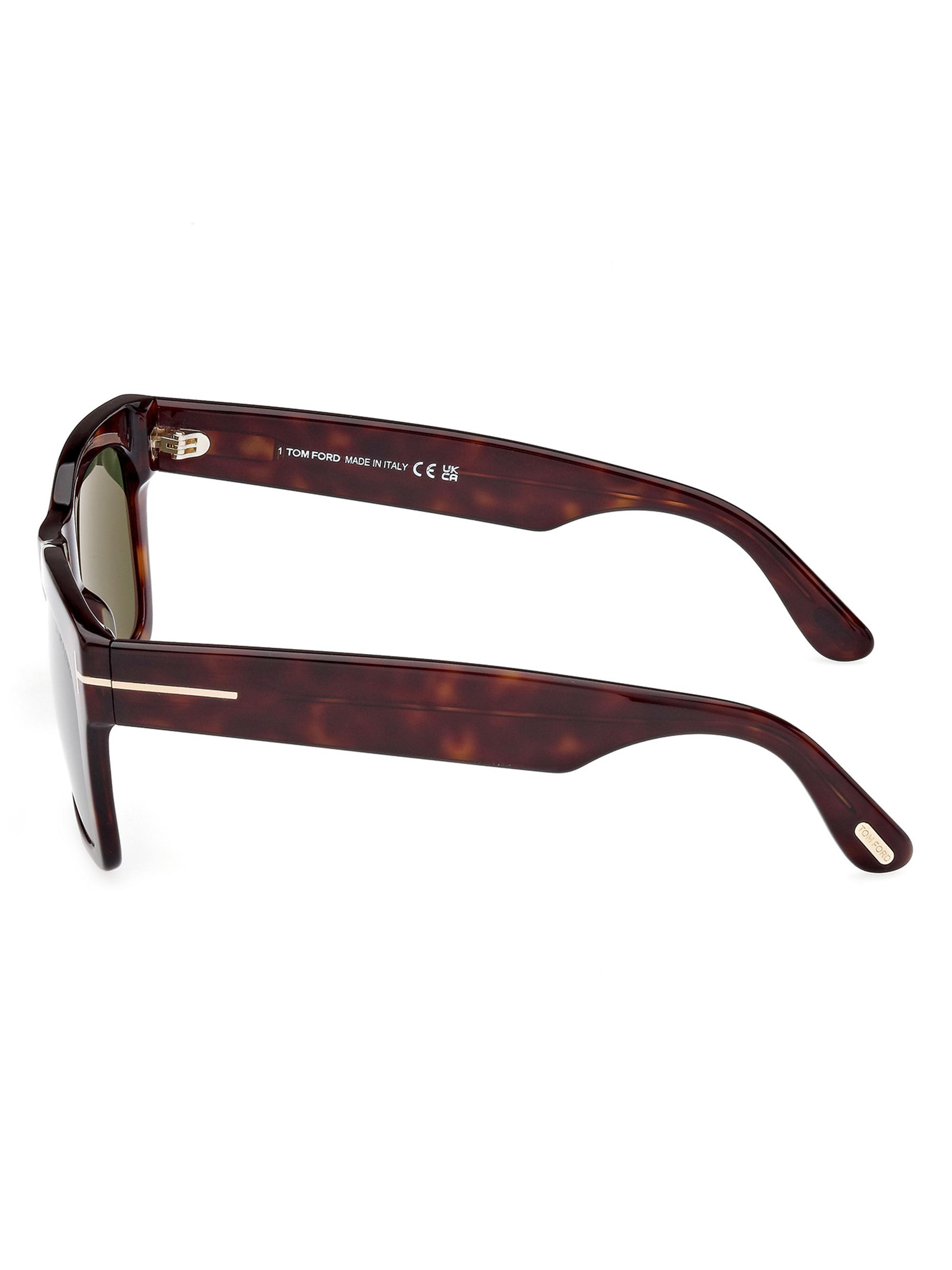 TOM FORD 56MM Rectangular Sunglasses | Saks Fifth Avenue