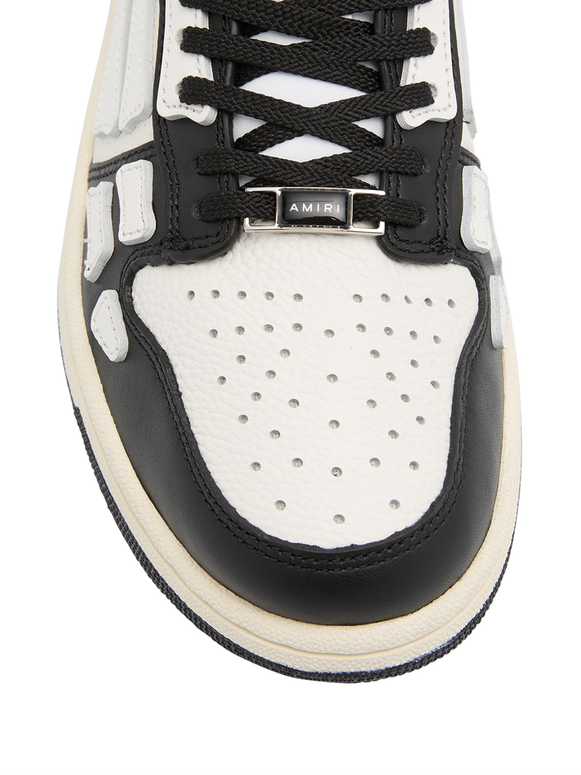 新品 AMIRI CHECKERED Skel Top Low Sneaker Black & White Checkered Skel Top Low Sneakers by AMIRI on Sale