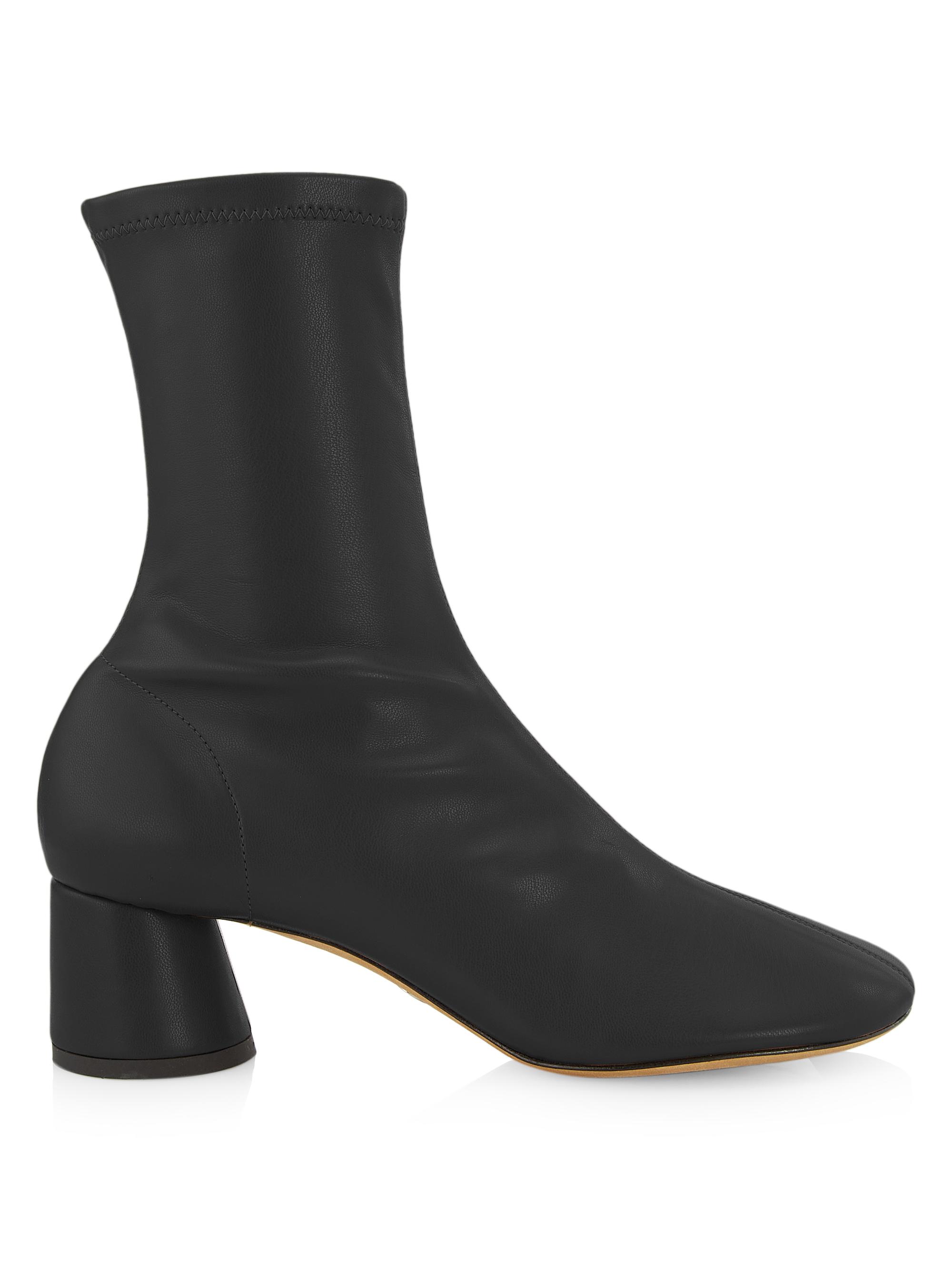 Proenza Schouler Women's 55MM Stretch Ankle Boots - Black