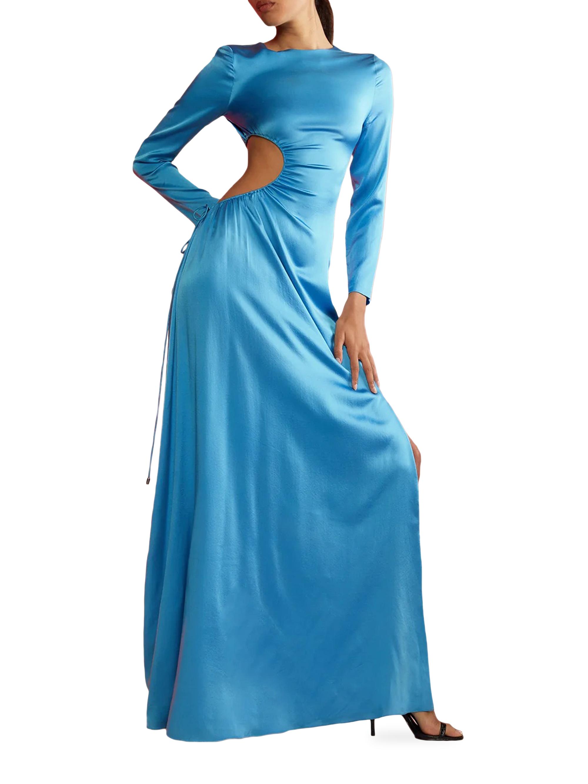cynthia rowley silk maxi dress Cynthia Rowley Dusk Silk Dress on Garmentory