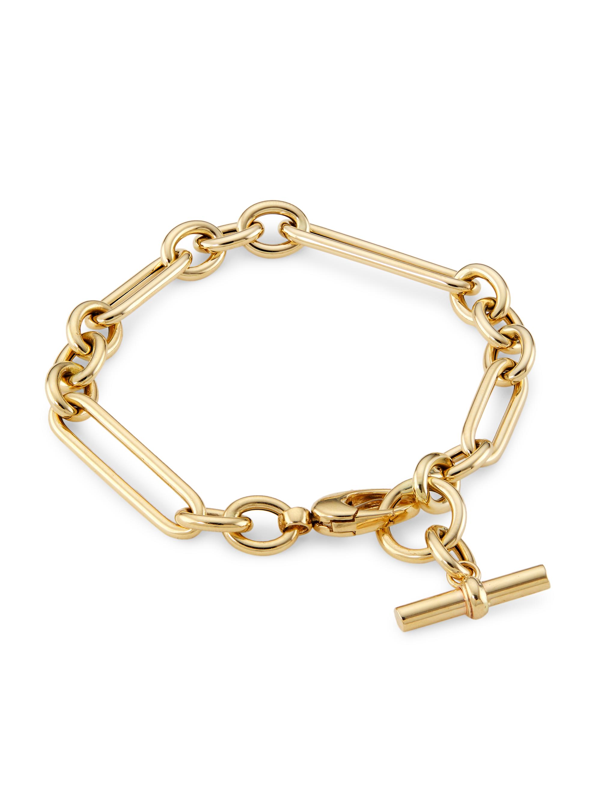 Saks Fifth Avenue Collection Women's 14K Yellow Gold Chain Bracelet - Gold