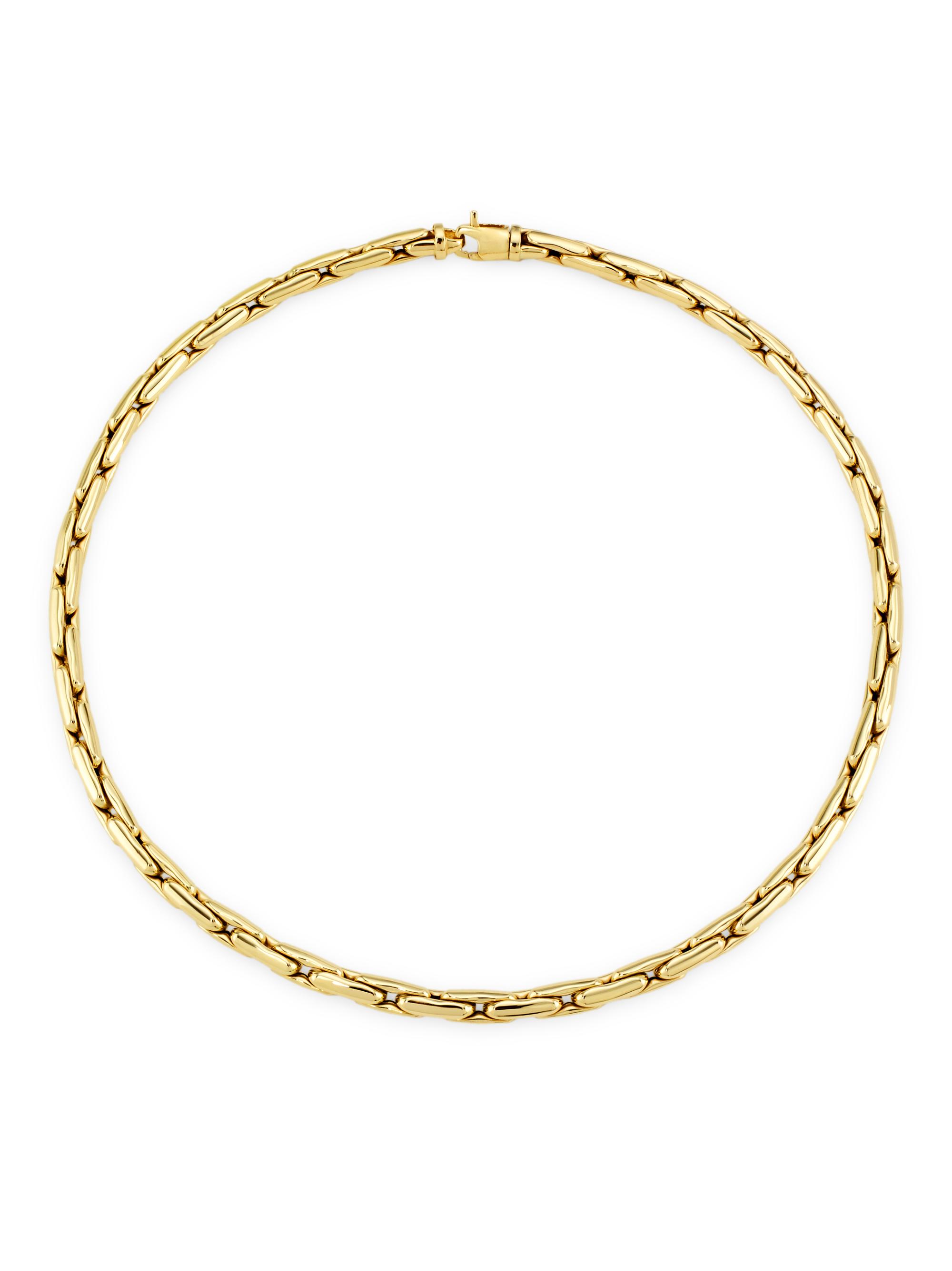 Saks Fifth Avenue Collection Women's 14K Yellow Gold Fancy-Link Chain Necklace/17" - Gold