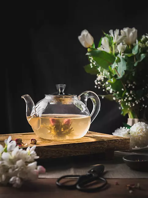 Sakura Glass Teapot – CRISTEL USA