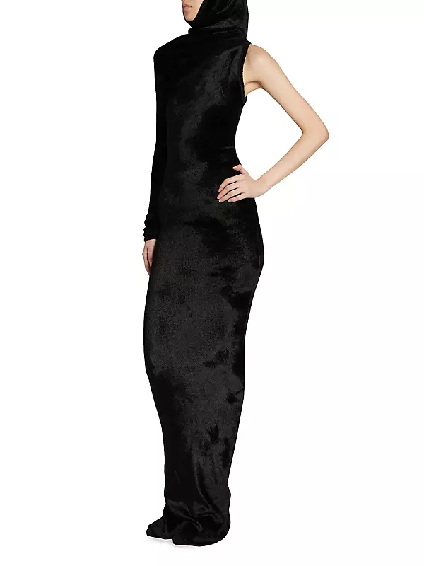Shop Alaïa Convertible Hooded Mermaid Dress | Saks Fifth Avenue