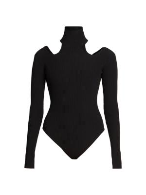 ALAÏA Black Vienne Bodysuit