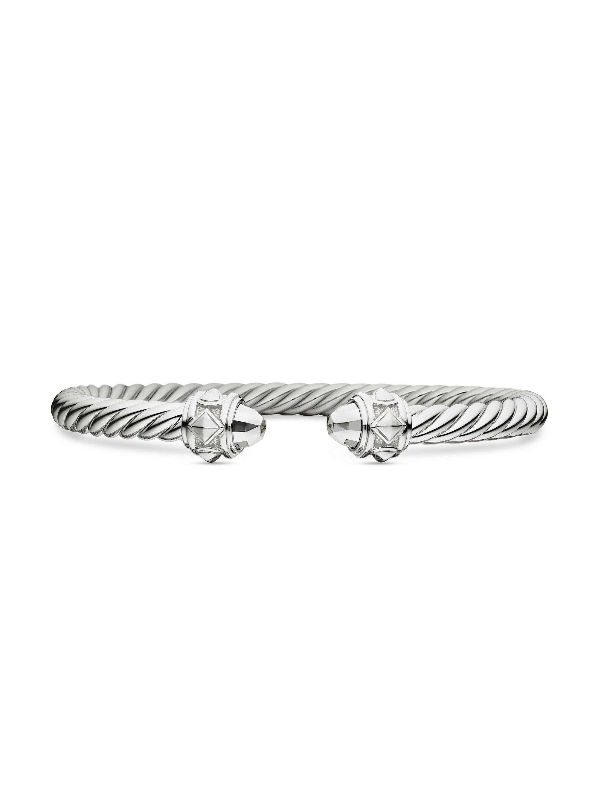 David Yurman Women's Renaissance Classic Cable Bracelet in Sterling Silver, 5mm - Sterling Silver