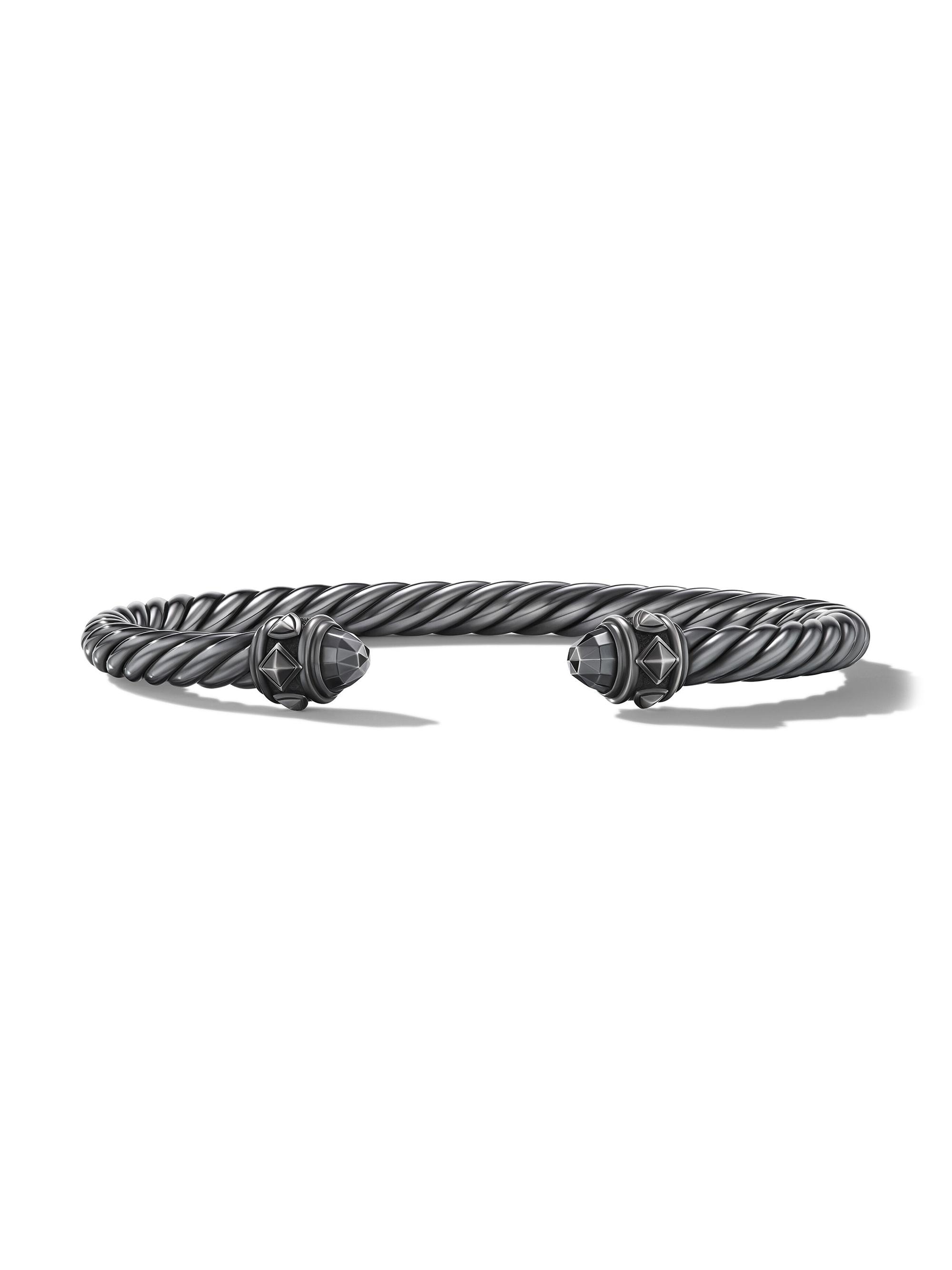 David Yurman Women's Renaissance Bracelet in Blackened Sterling Silver - Black
