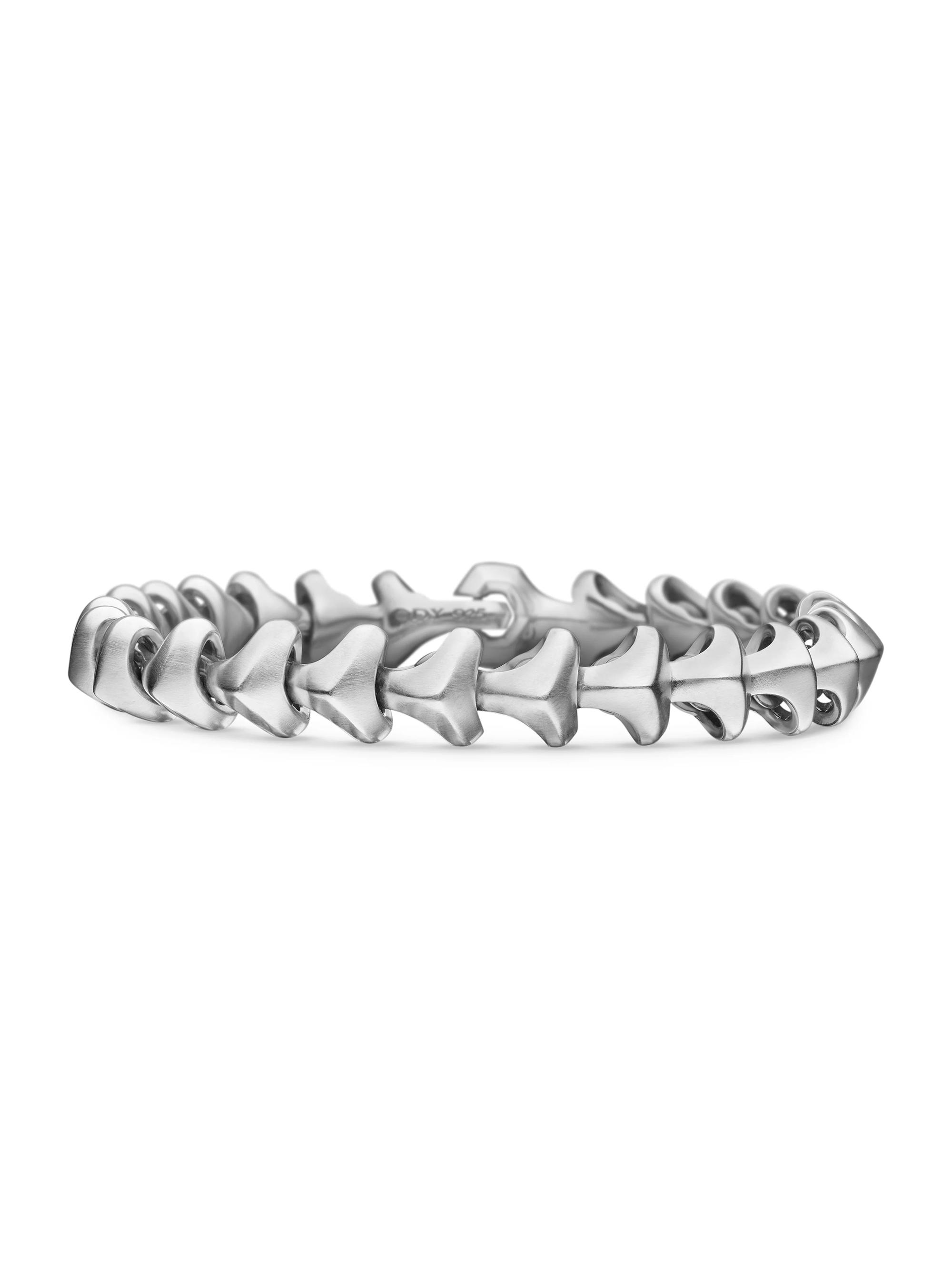 David Yurman Men's Armory Link Bracelet in Sterling Silver, 9.7mm - Sterling Silver