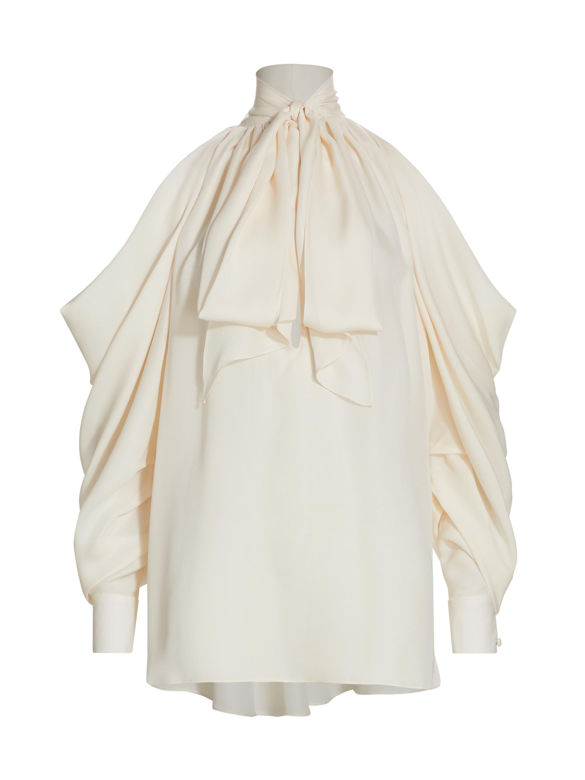 Prabal Gurung Women's Sasha Silk Off-The-Shoulder Blouse -