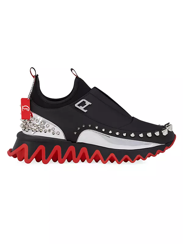 Shop Christian Louboutin Casual Style Street Style Logo Low-Top